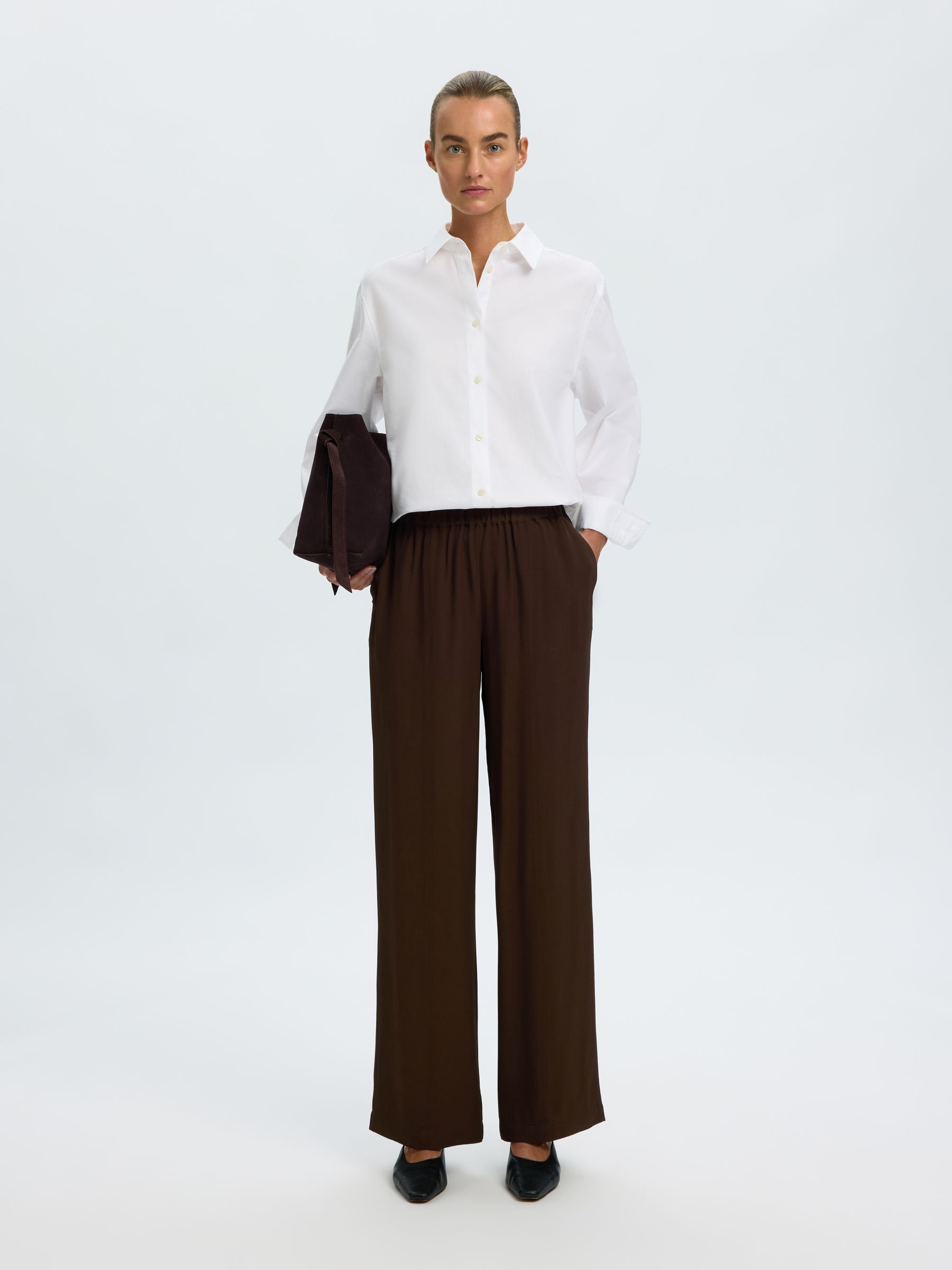 STRAGHT FIT TROUSERS
