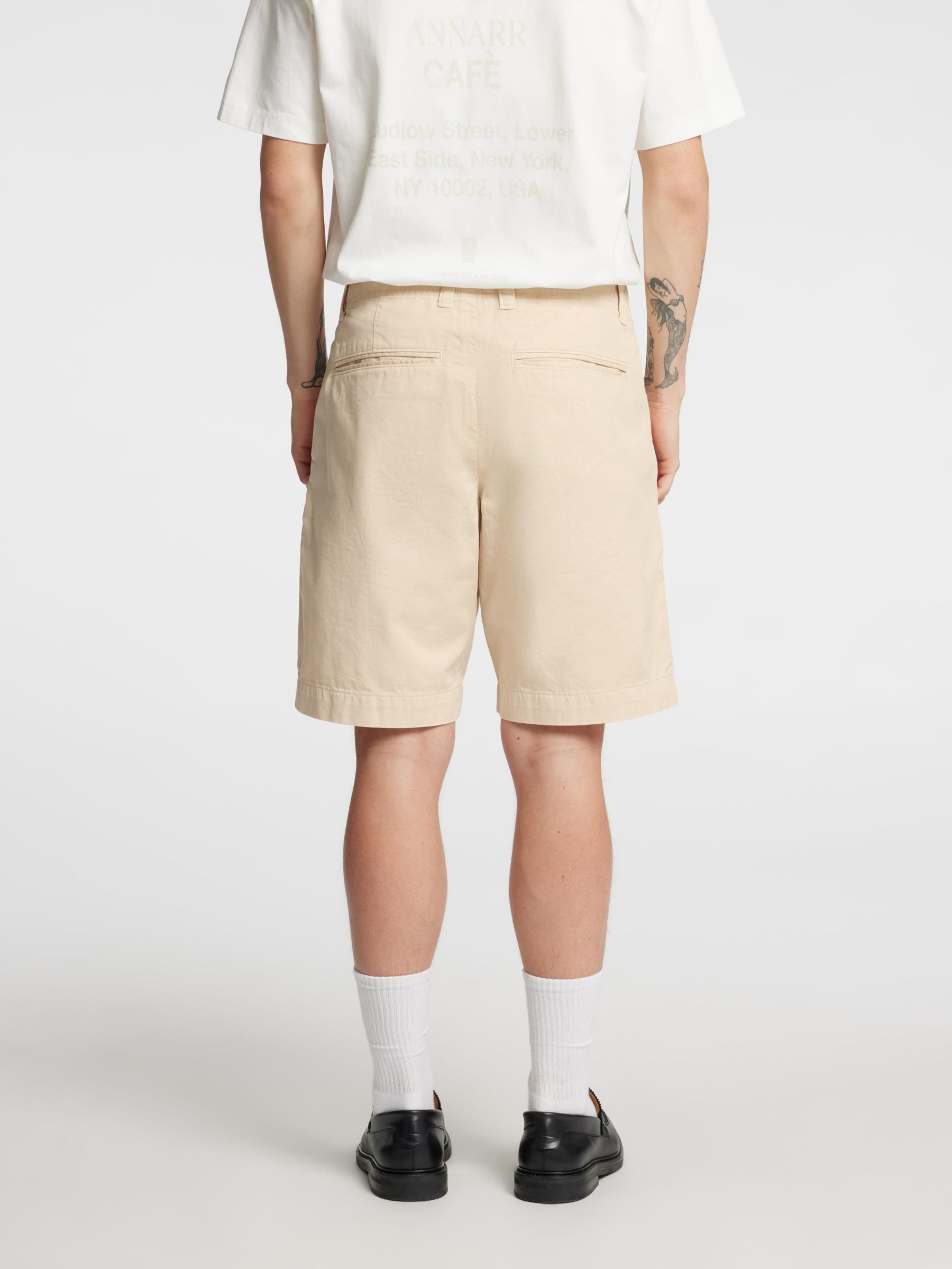 LOOSE FIT CHINO SHORTS