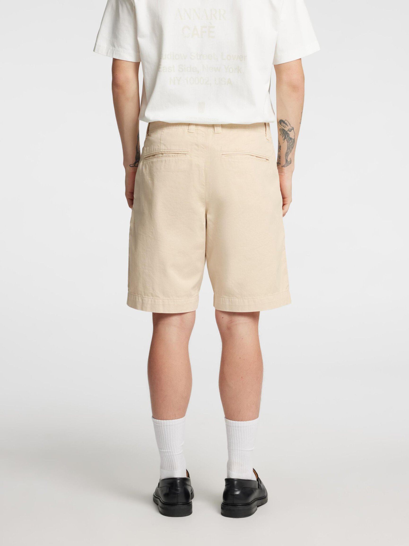 LOOSE FIT CHINO SHORTS