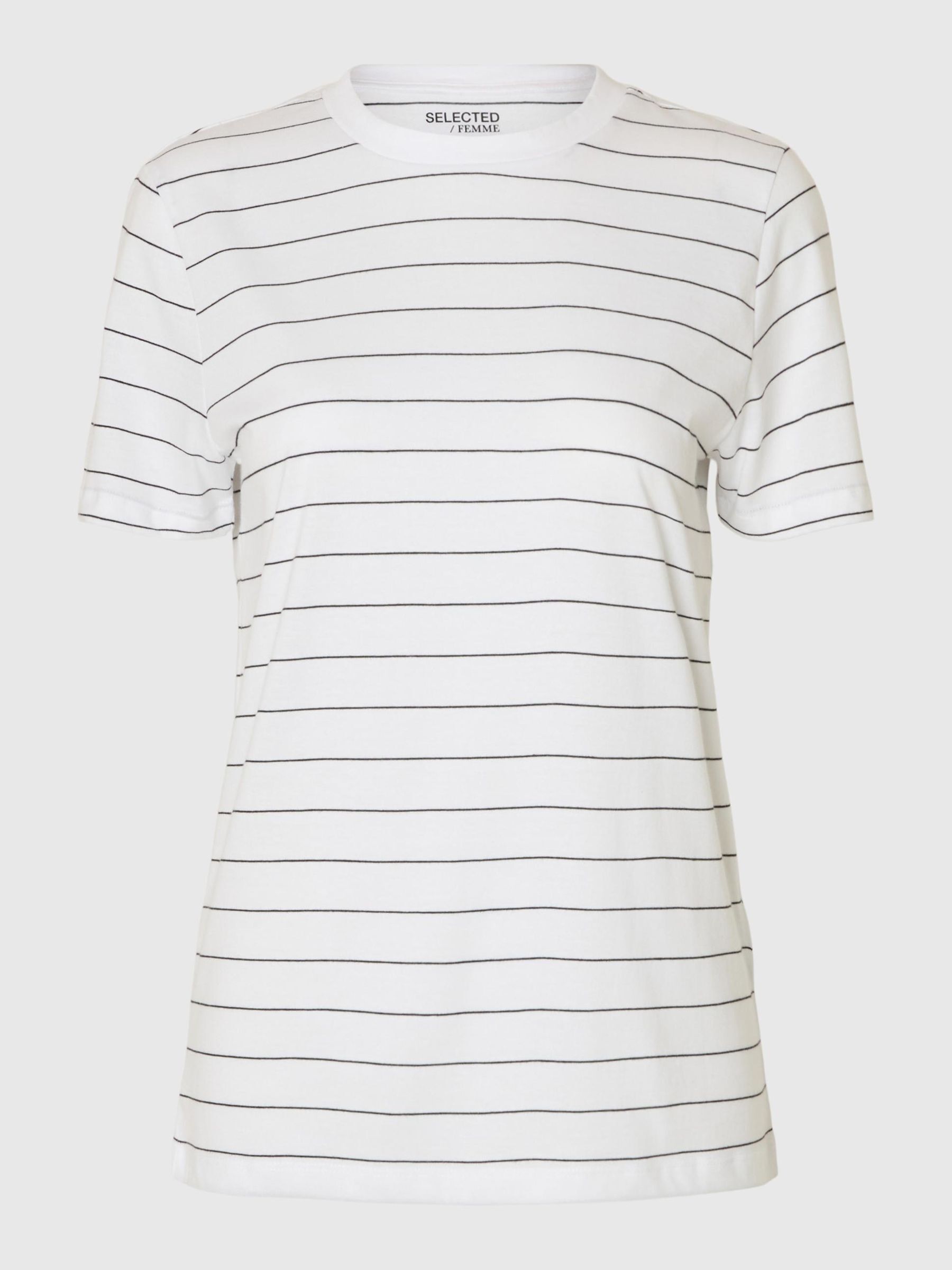 STRIPED COTTON T-SHIRT