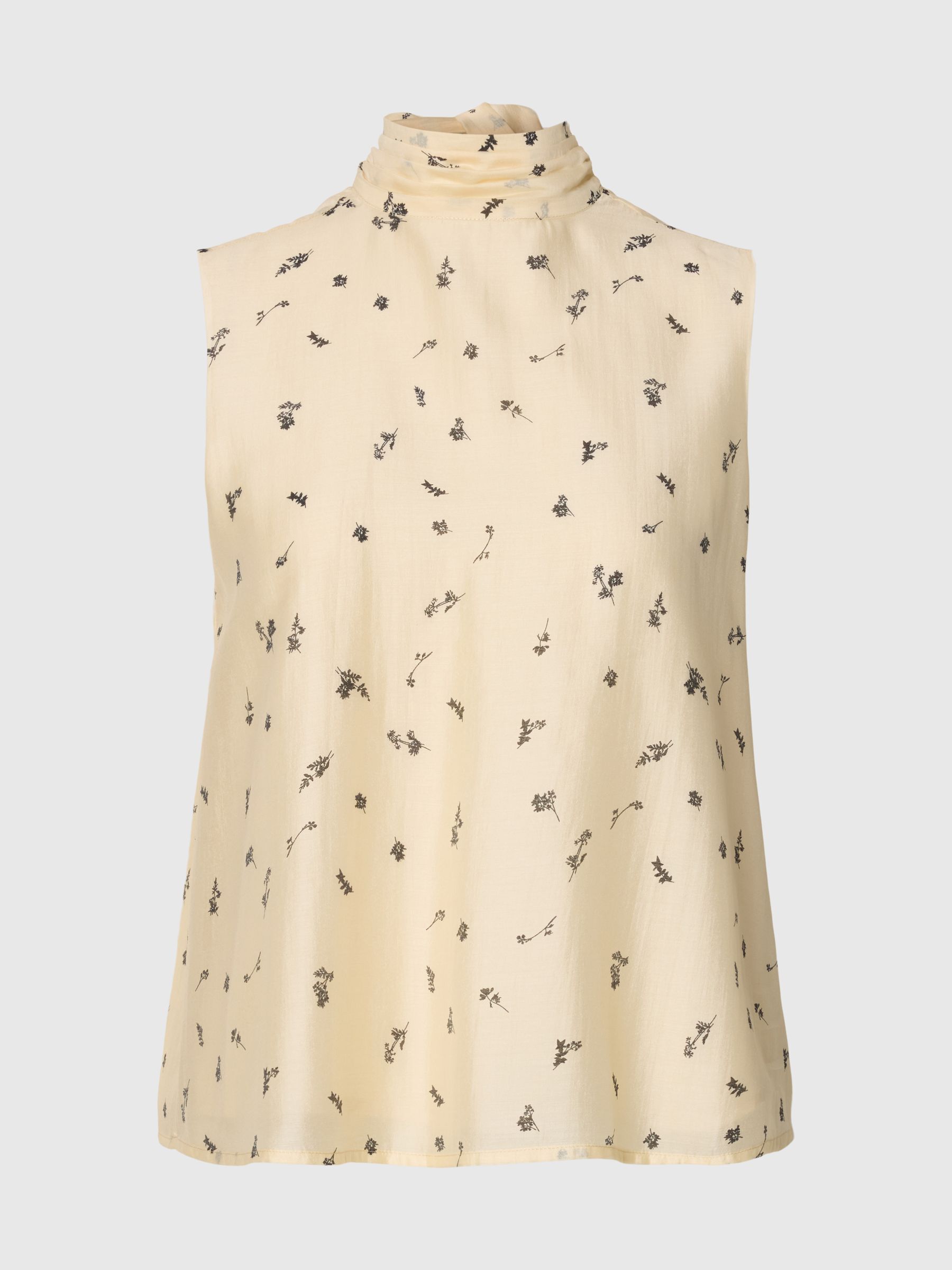 PRINTED SLEEVELESS TOP