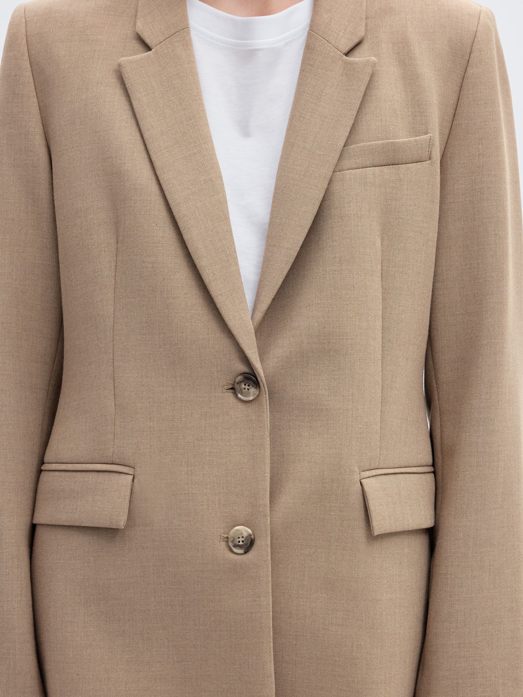 KLASSISCHER VISKOSEMIX BLAZER