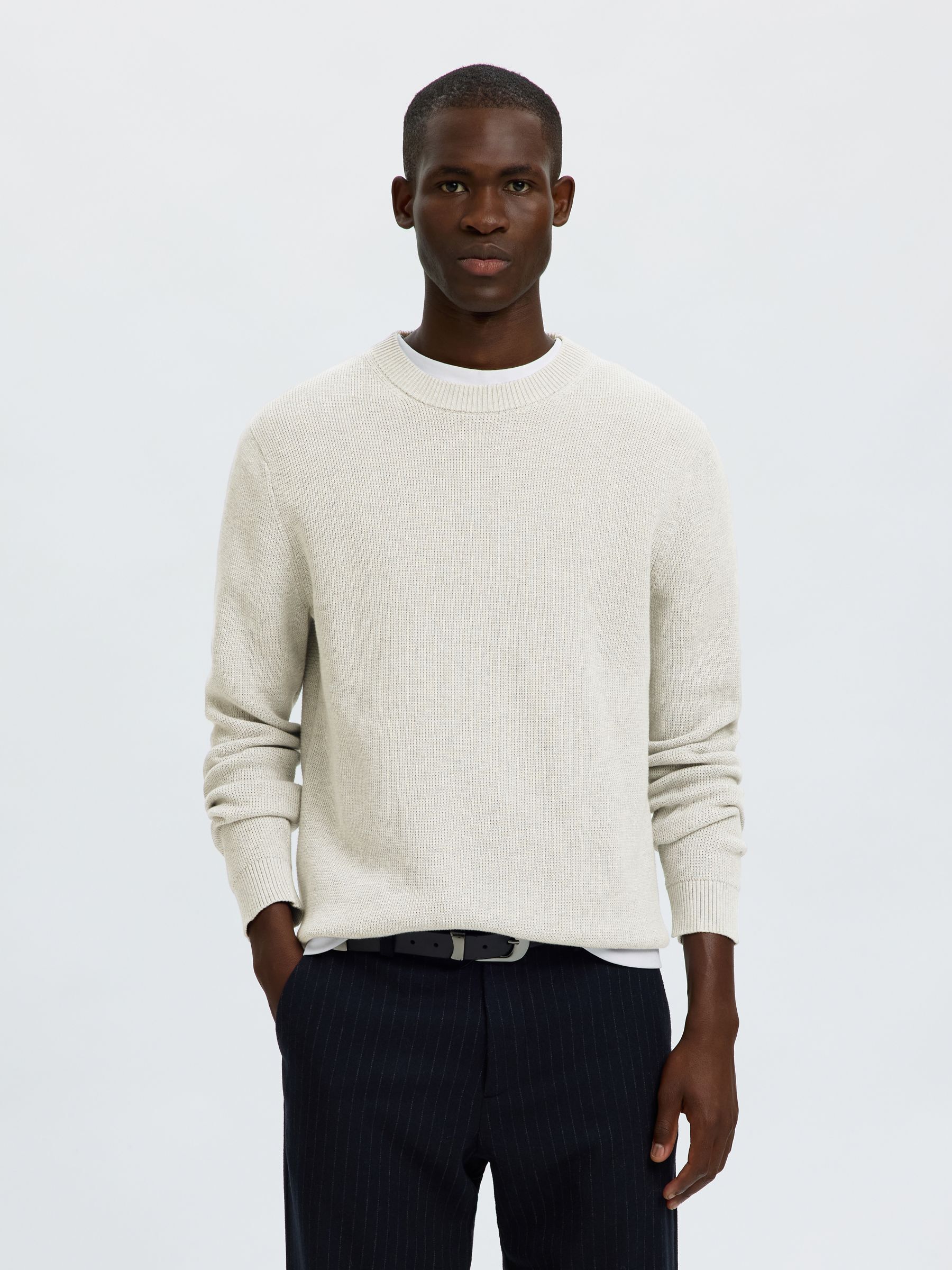 RUND HALS PULLOVER