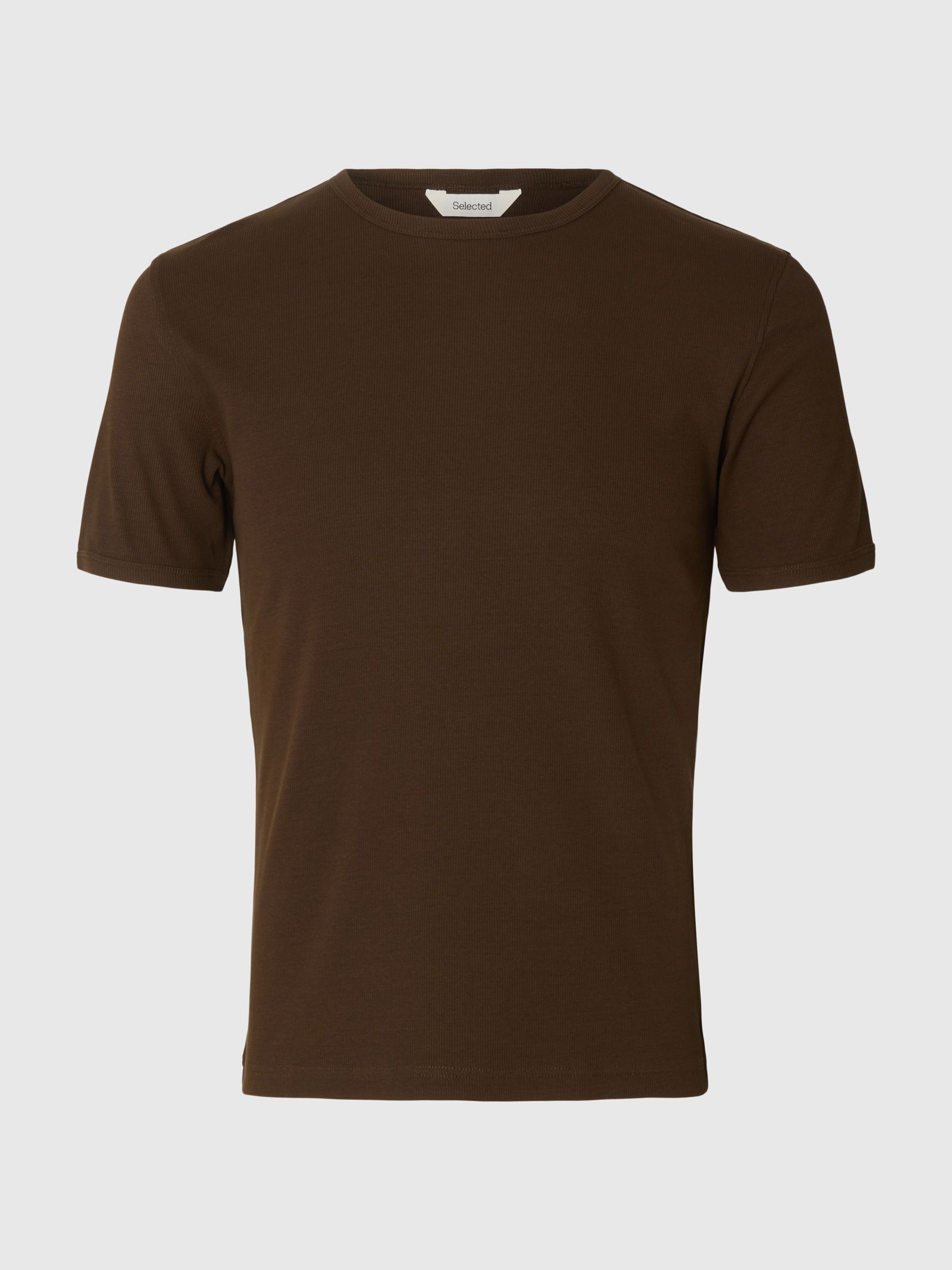 RIBBED SLIM FIT T-SHIRT