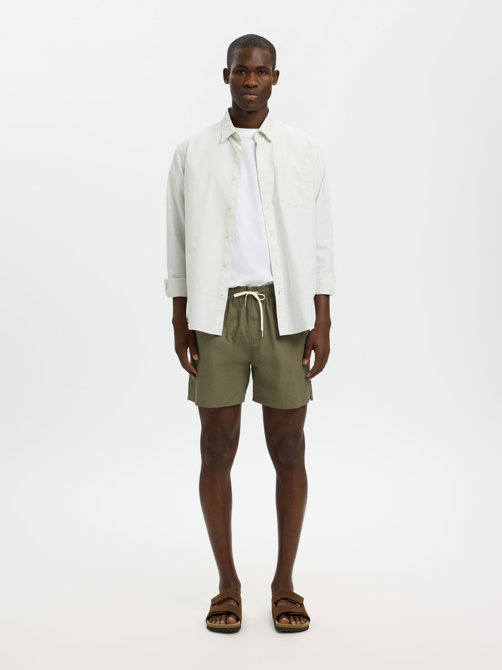 SEERSUCKER SHORT DE BAIN