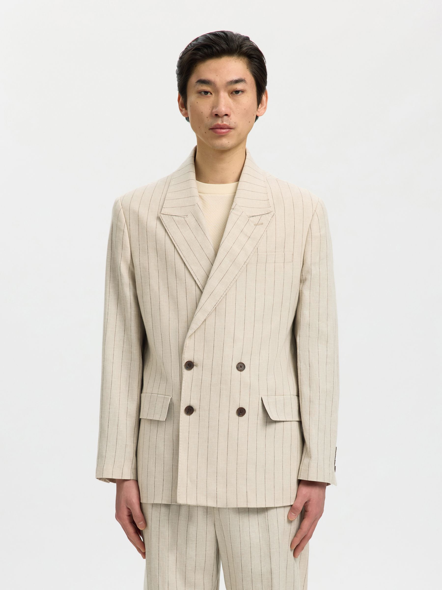 LEINENMIX BLAZER