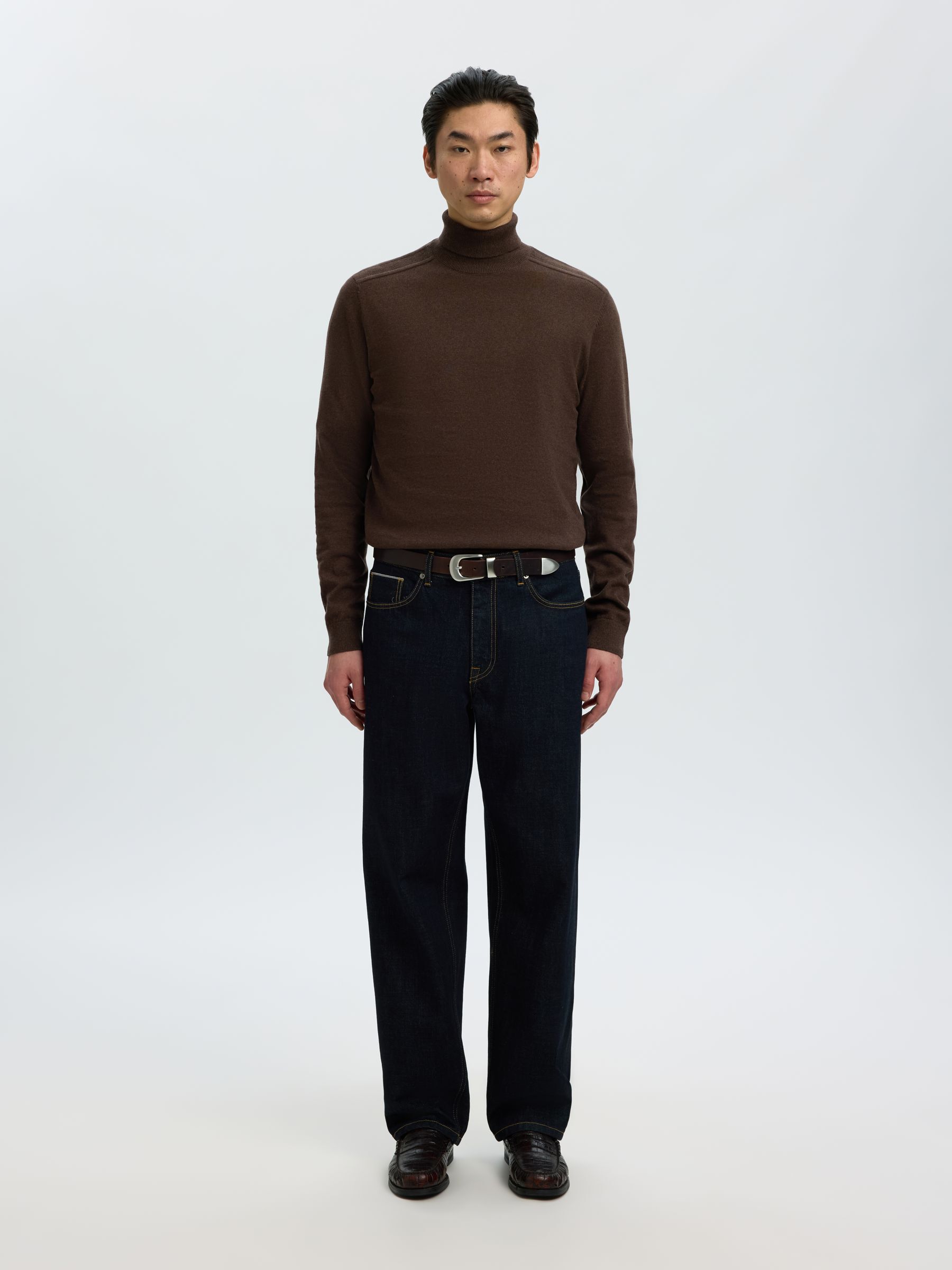 LANGÆRMET RULLEKRAVE PULLOVER