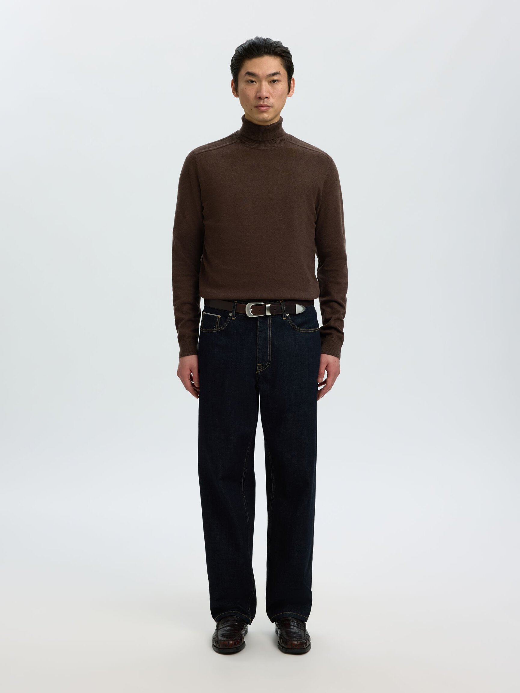 LANGÆRMET RULLEKRAVE PULLOVER