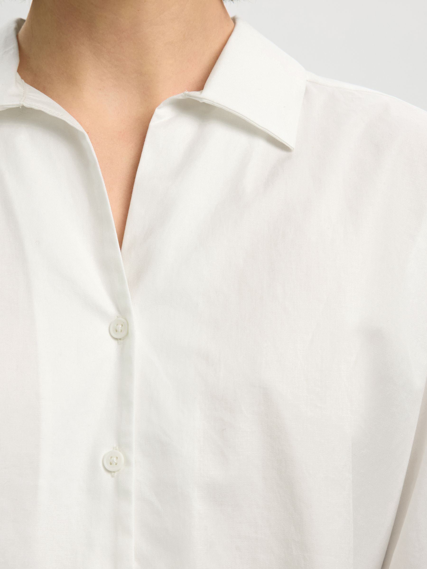 COTTON 3/4 SLEEVED SHIRT
