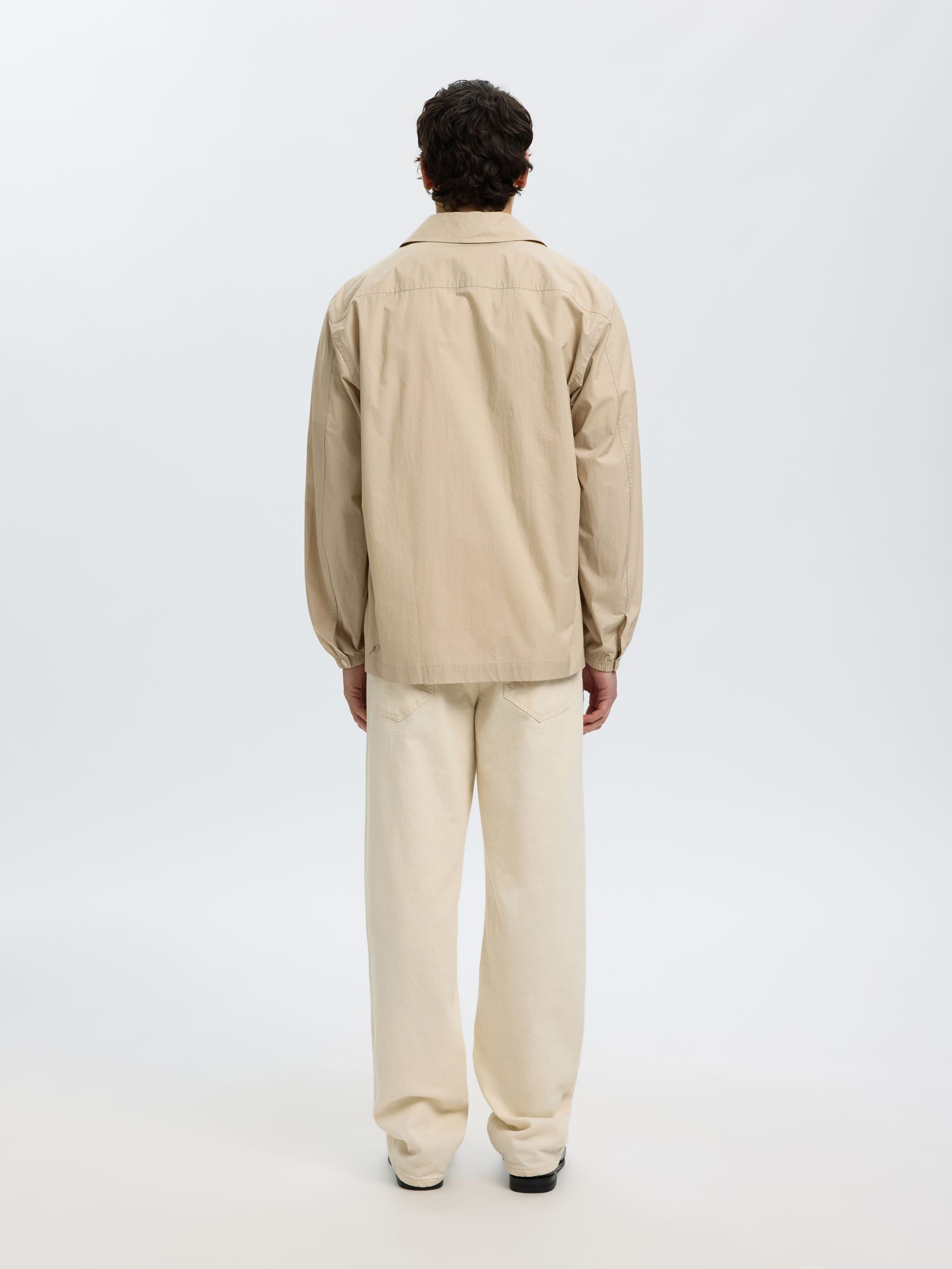 RELAXED FIT COTTON  OVERSHIRT