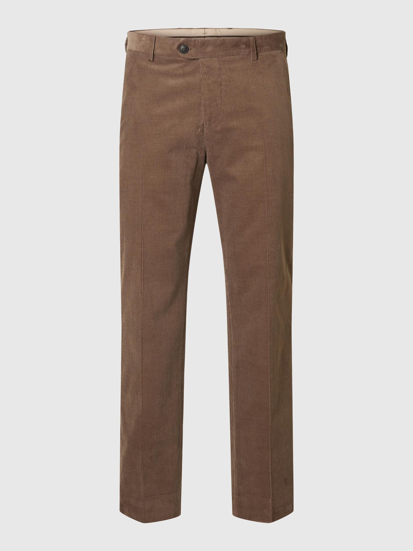 REGULAR FIT CORDUROY TROUSERS