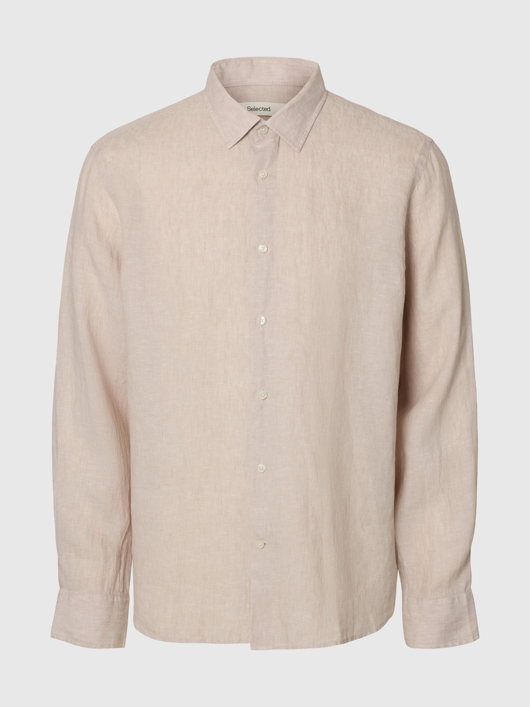 100% LINEN SHIRT, Pure Cashmere, highres