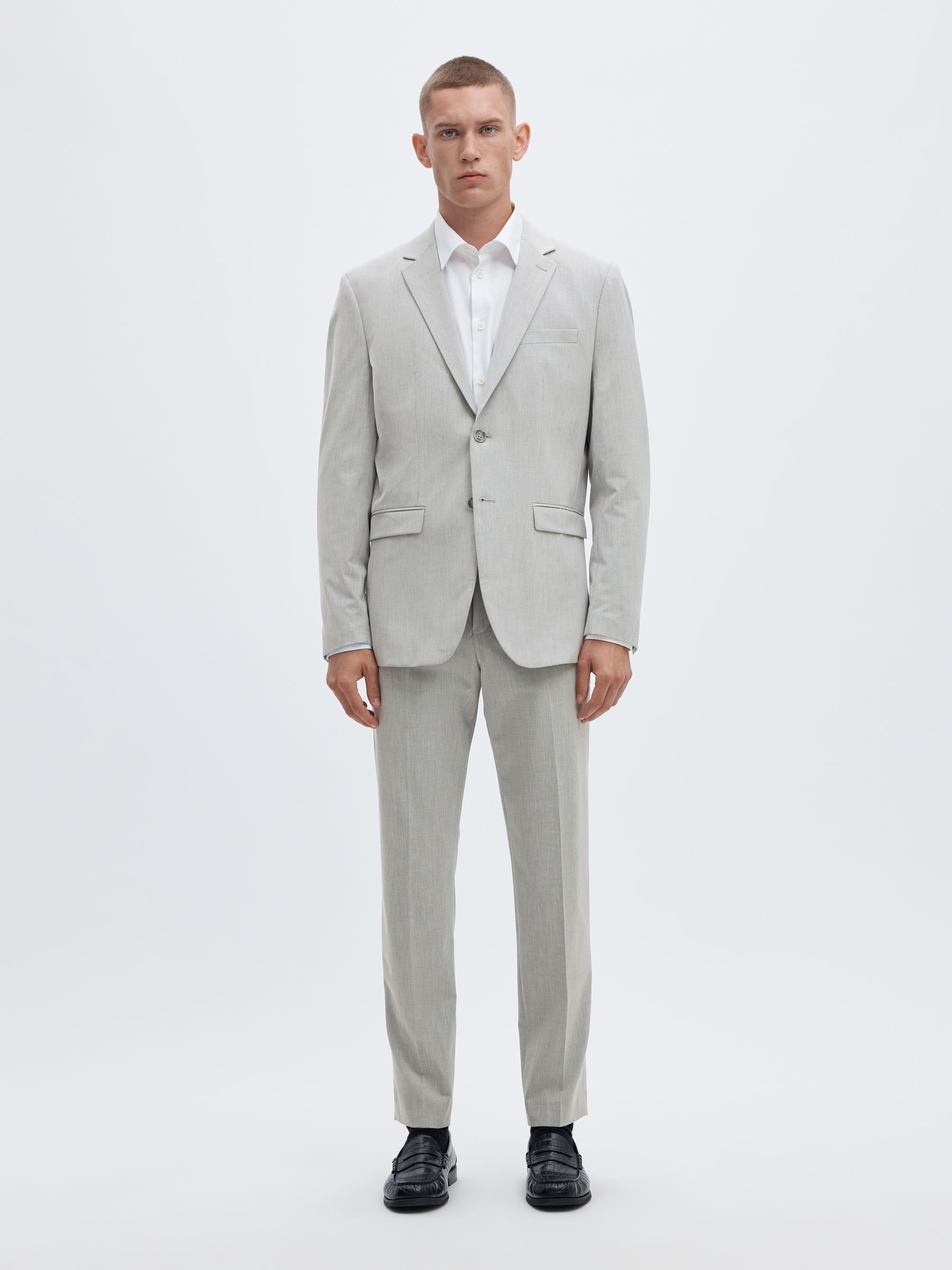 VISCOSE BLEND SLIM FIT BLAZER