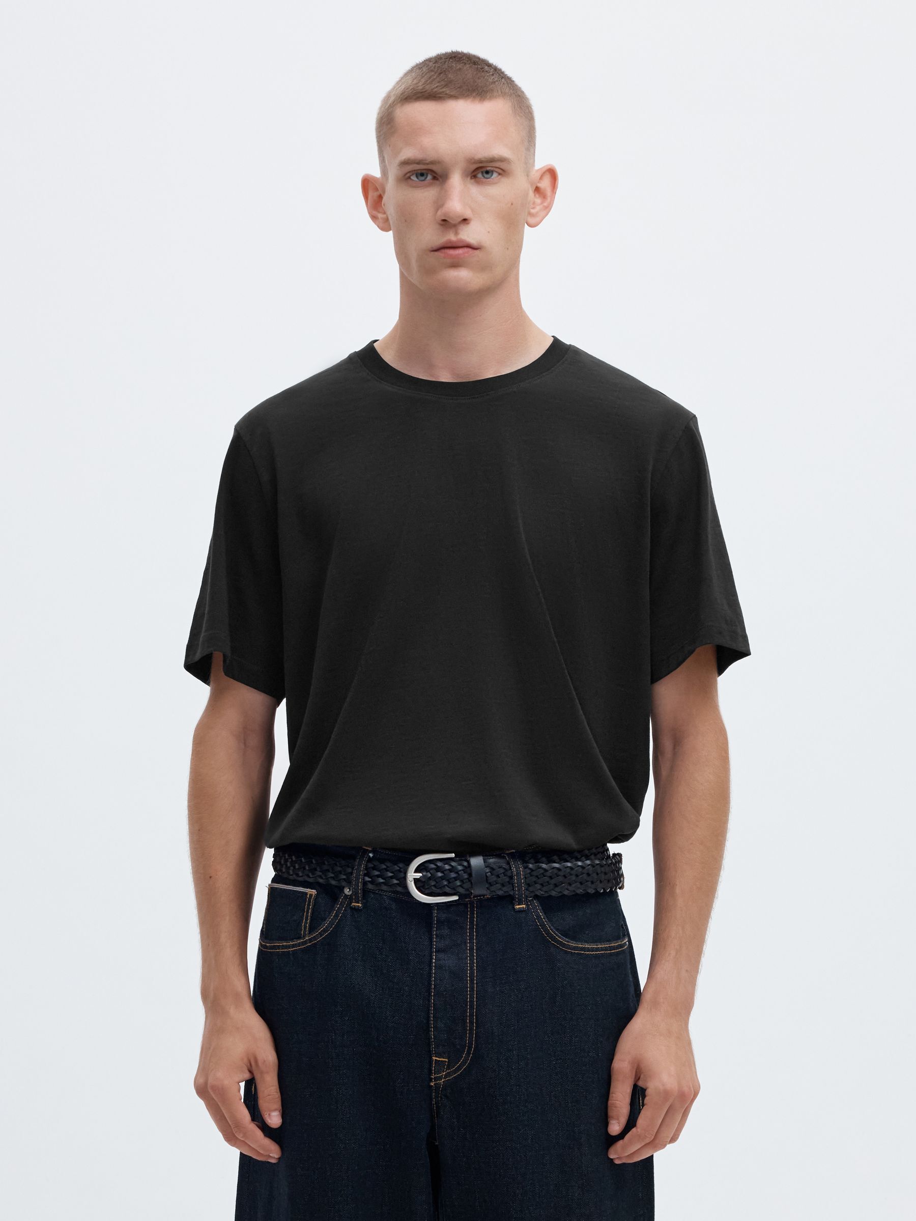 COTTON SLUB T-SHIRT