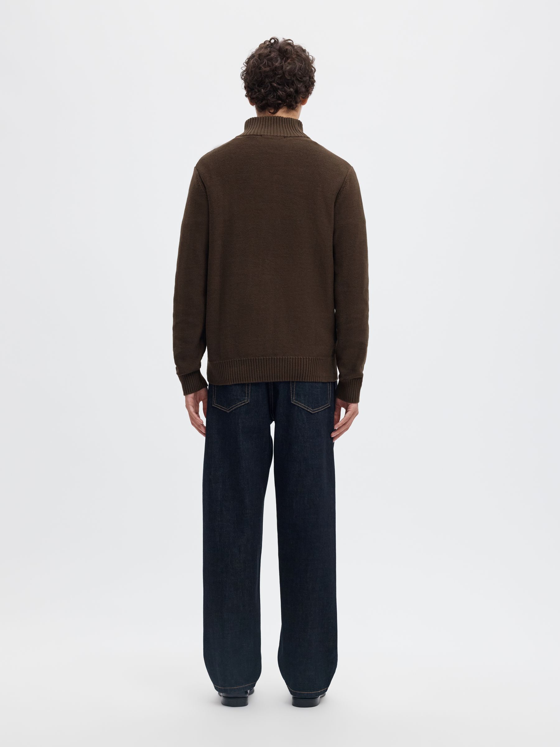 HALV GLIDELÅS PULLOVER