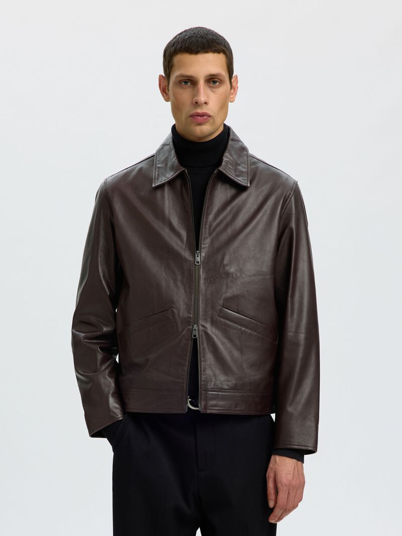 Short Leather Jacket