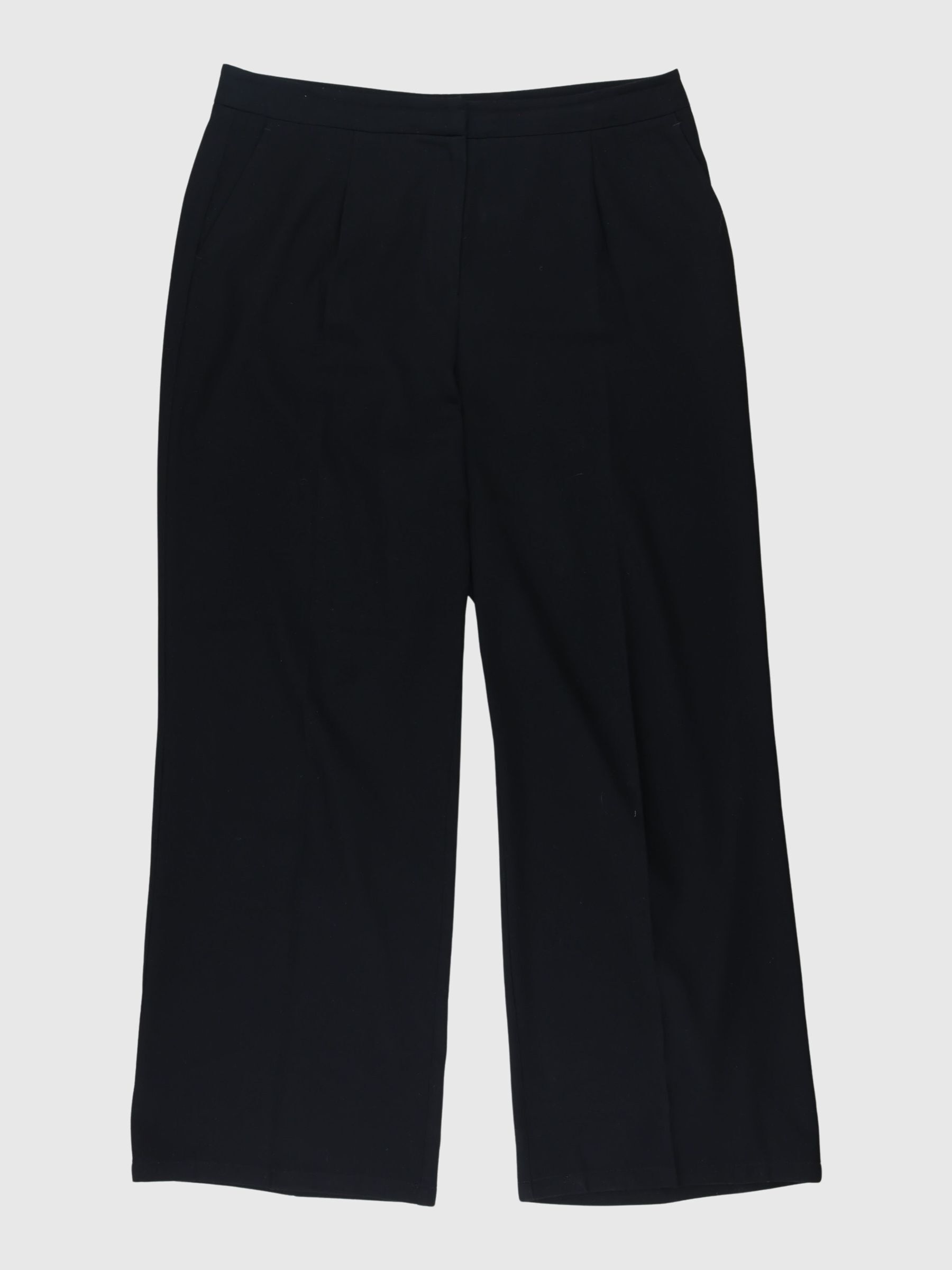 SATIN WIDE-LEG TROUSERS