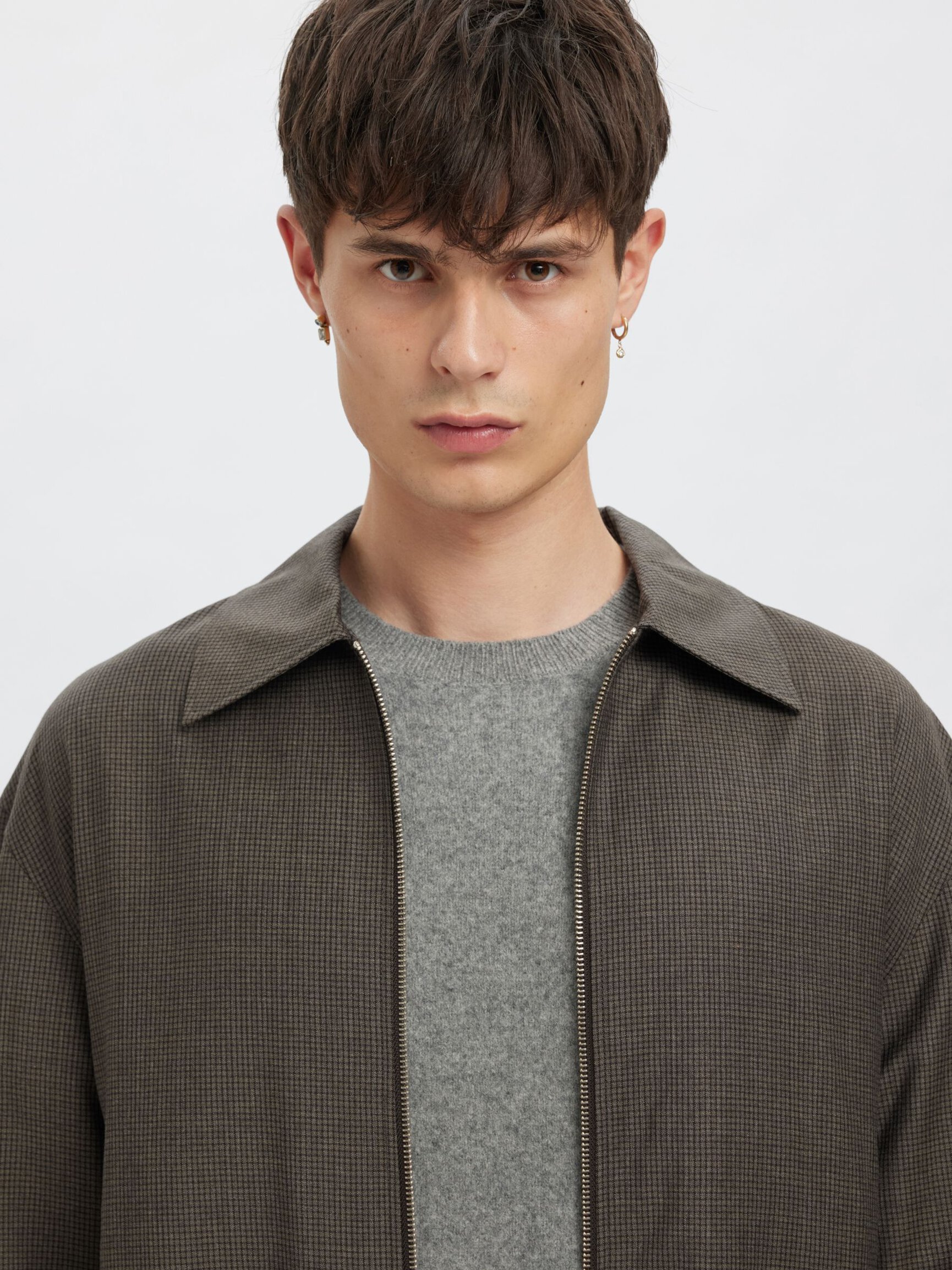 WOOL OVERSHIRT