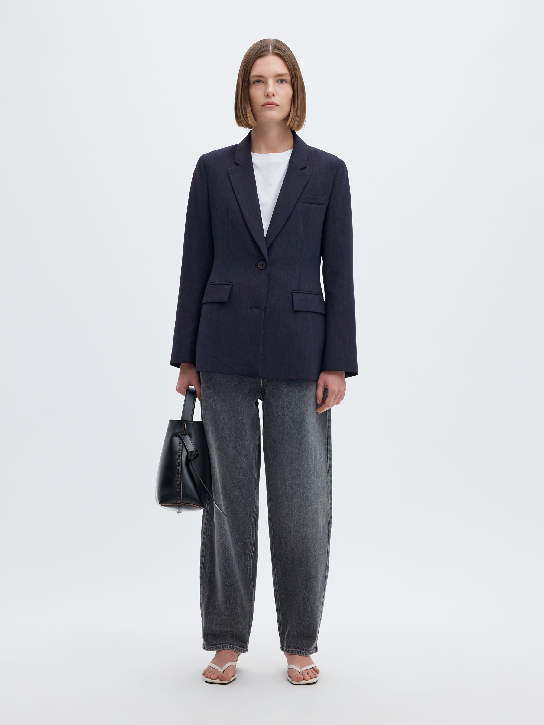 KLASSISCHER VISKOSEMIX BLAZER