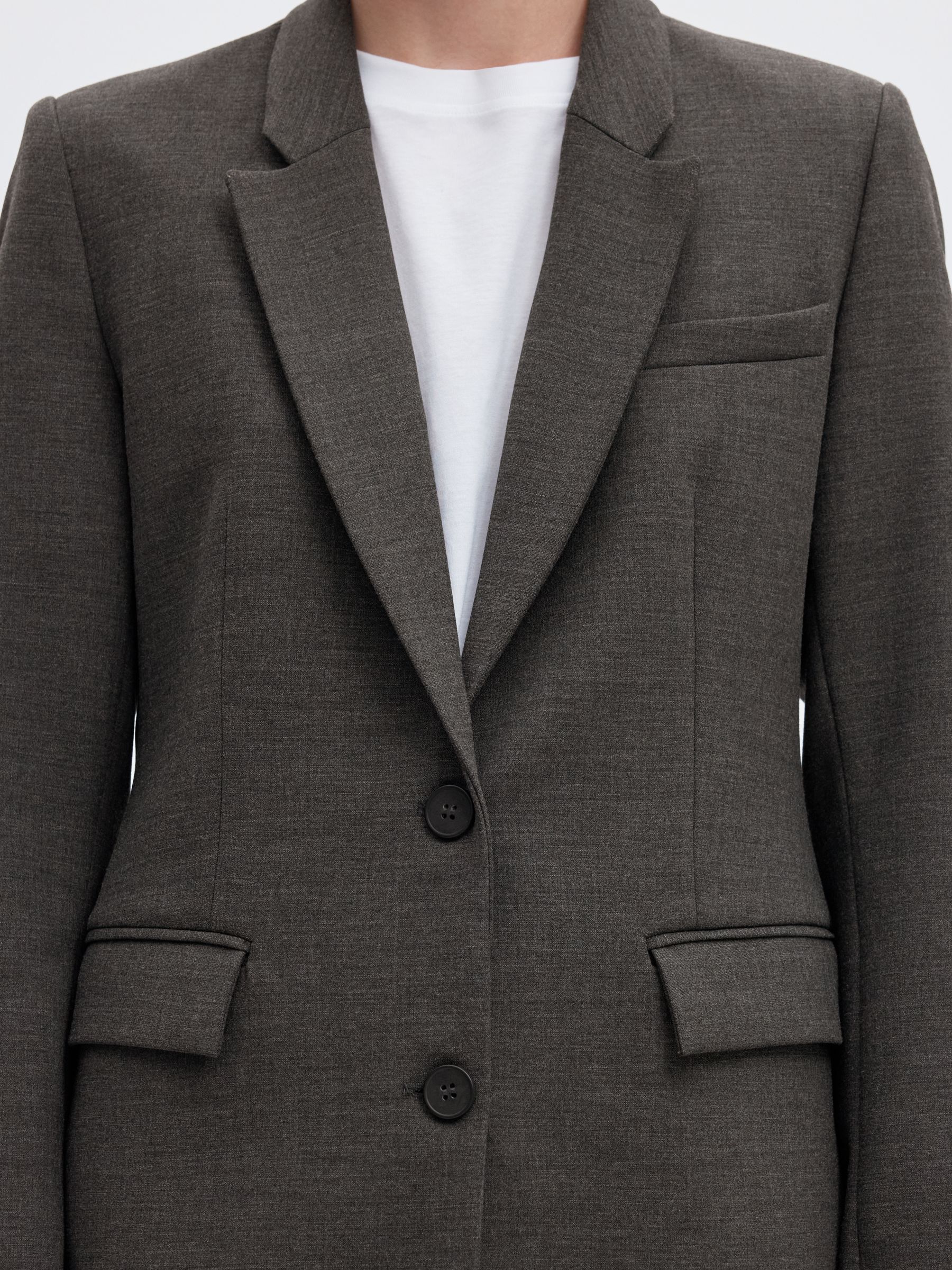 VISCOSE BLEND CLASSIC BLAZER