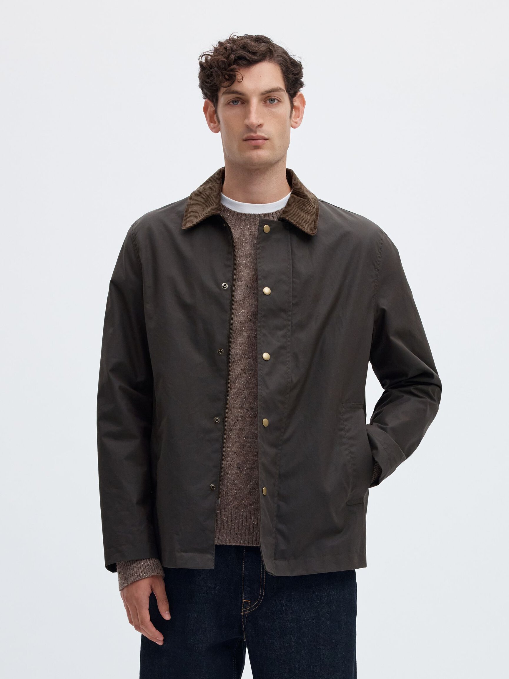WAXED COTTON JACKET
