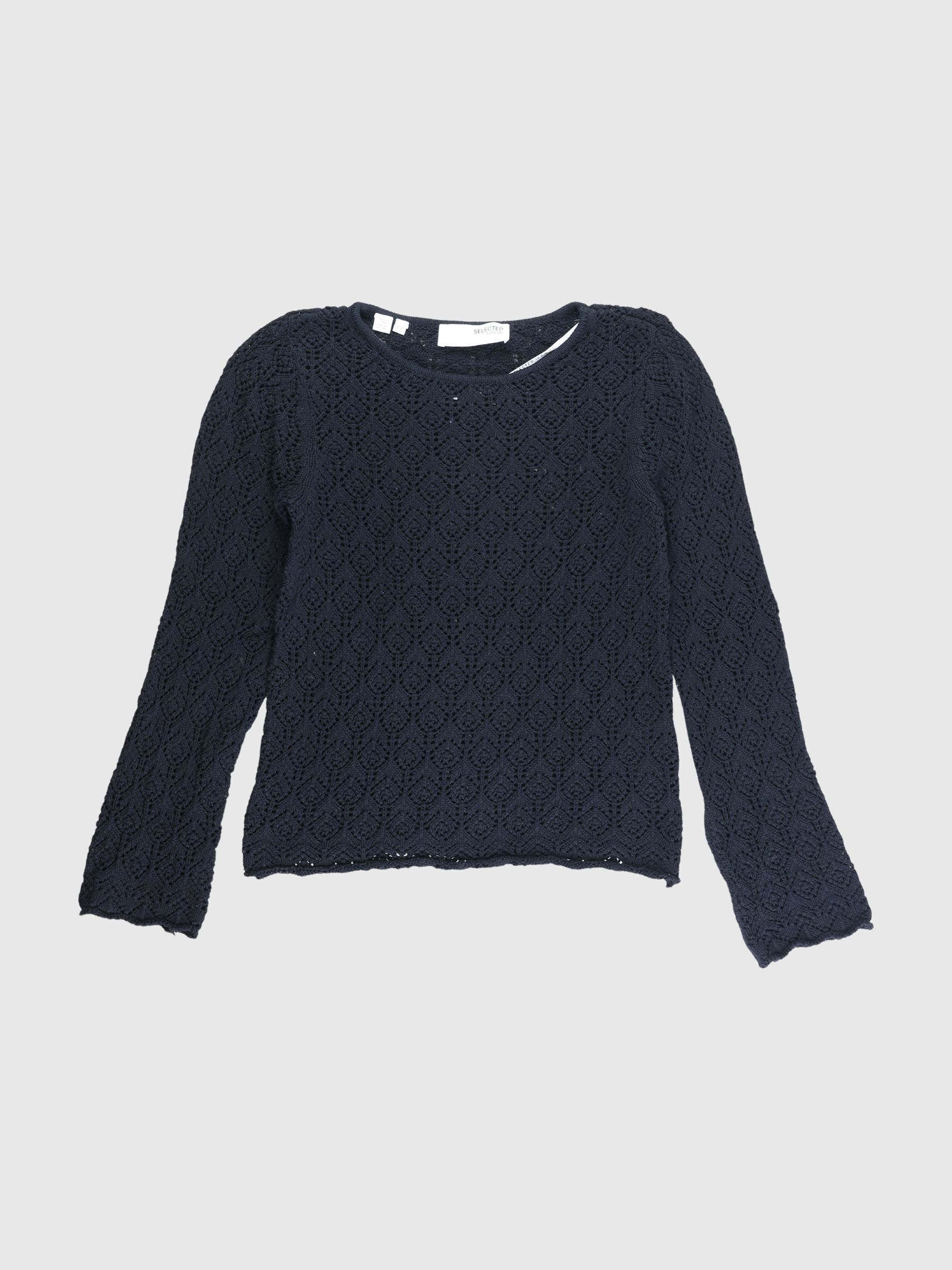 LONG SLEEVED KNITTED TOP