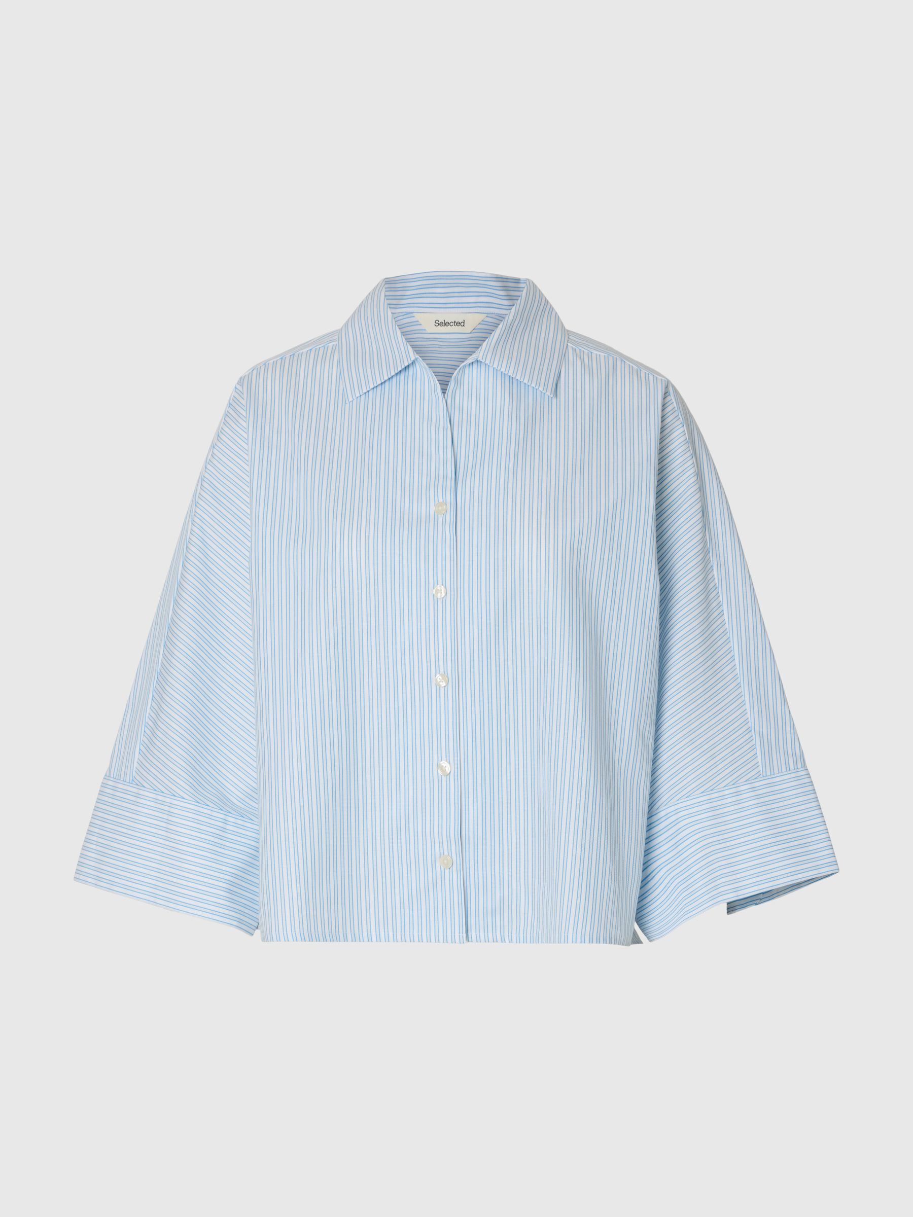 OVERSIZED 3/4 SLEEVED SHIRT