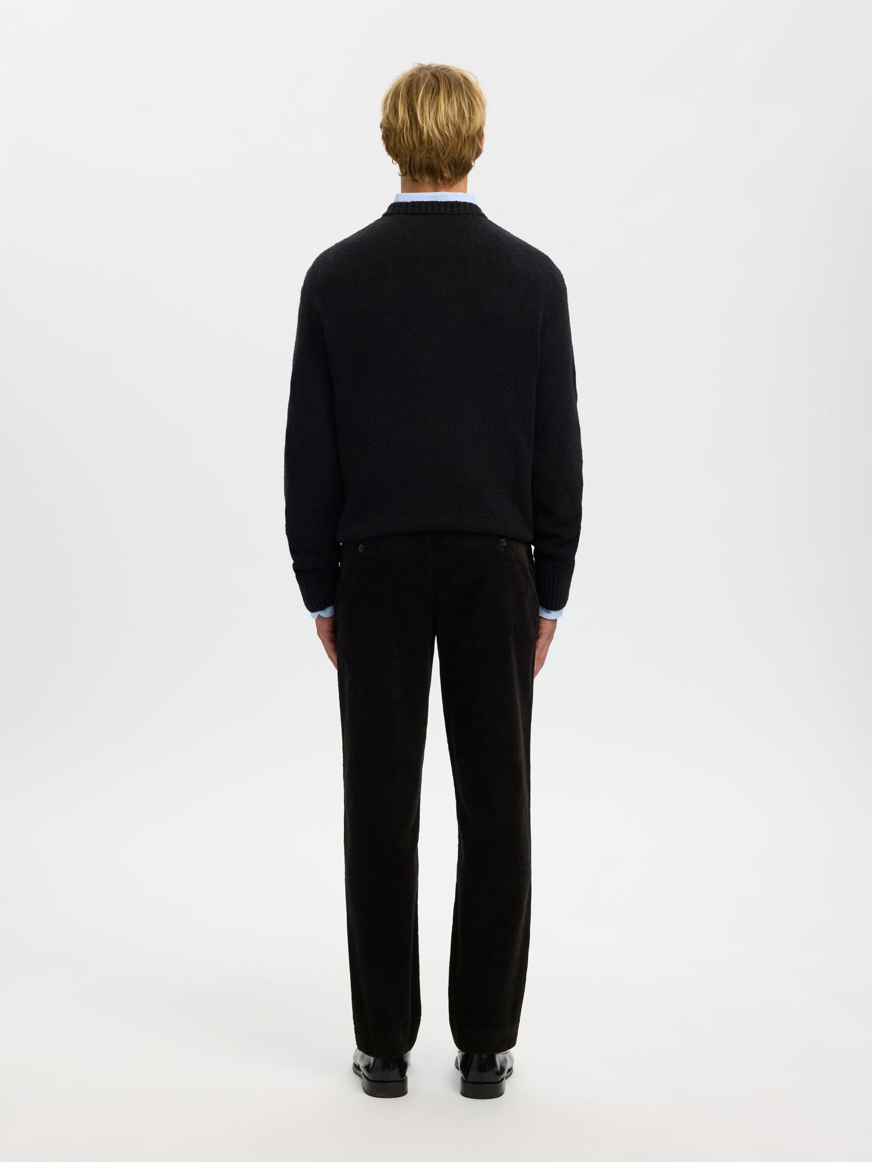 CORDUROY REGULAR FIT TROUSERS