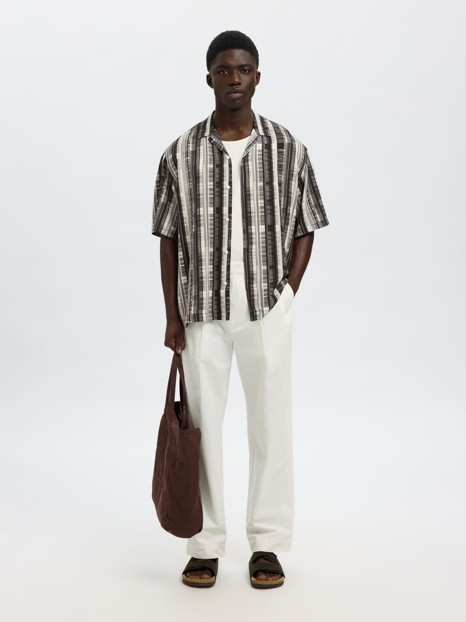 CAMICIA A MANICHE CORTE