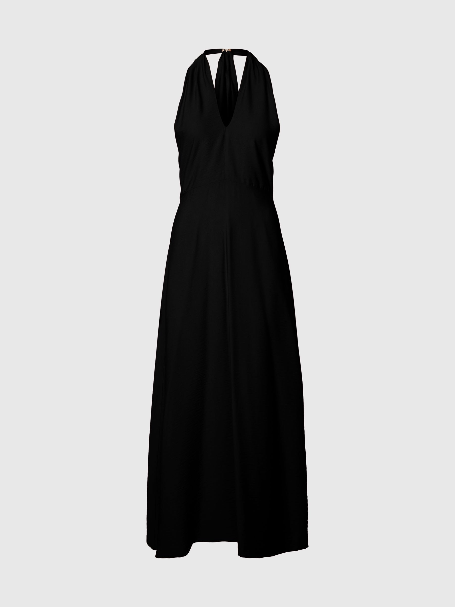 HALTERNECK MAXI DRESS