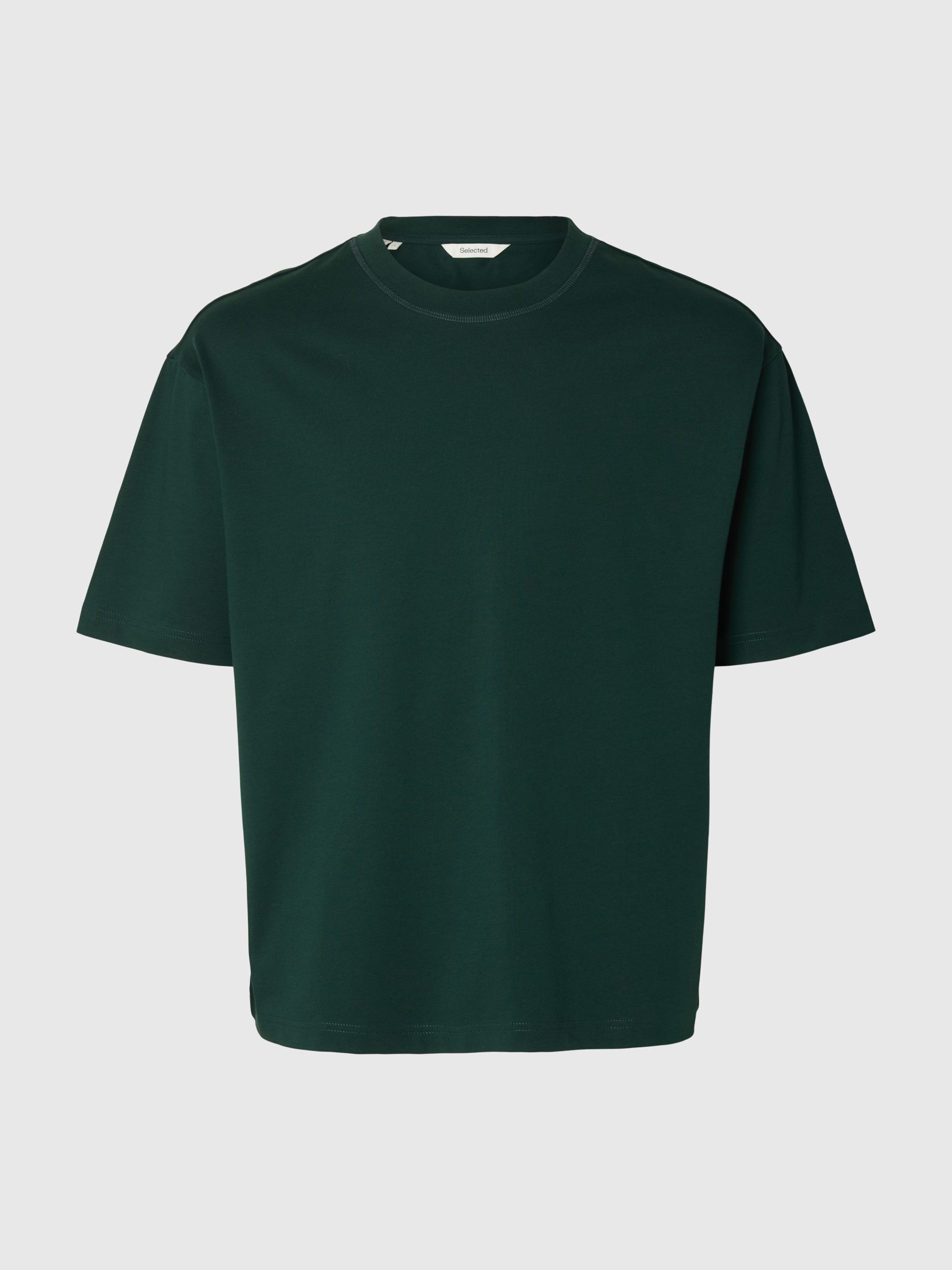 100% COTTON CREWNECK T-SHIRT