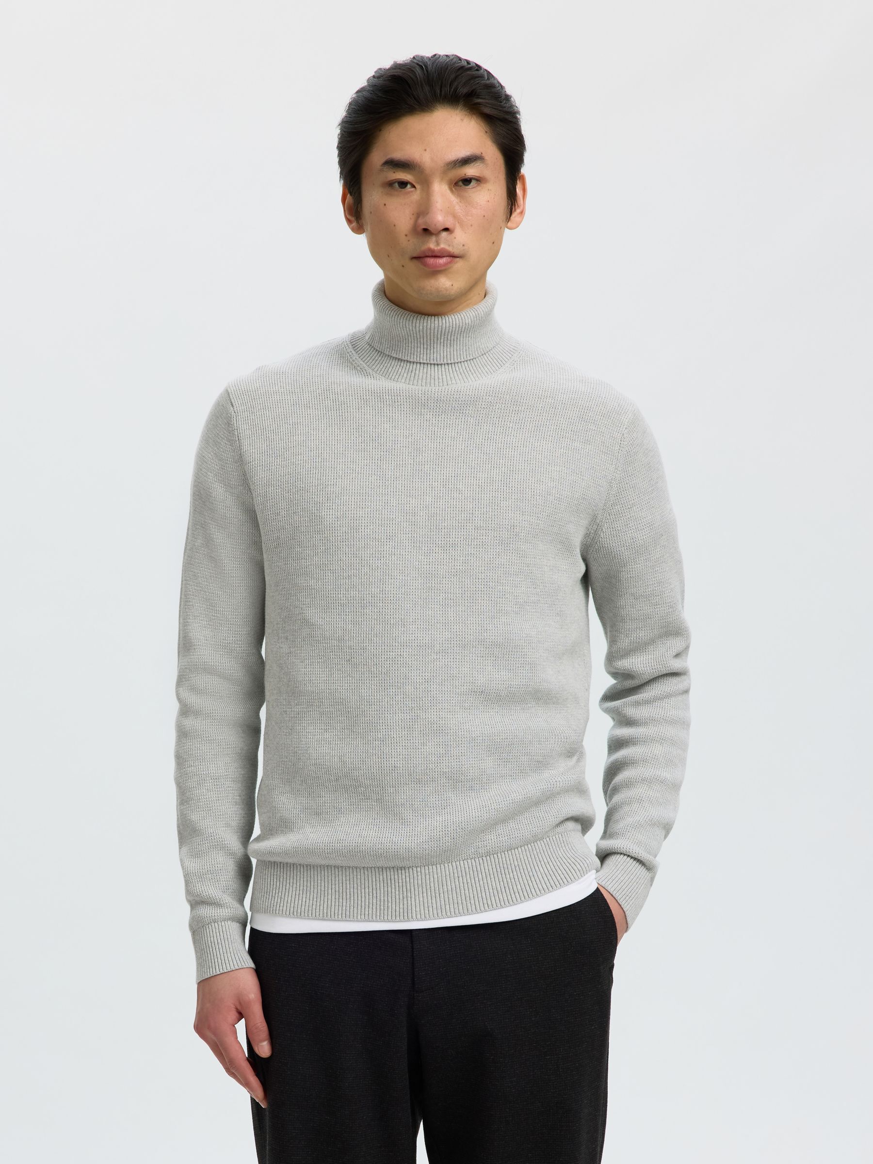 COTTON TURTLENECK