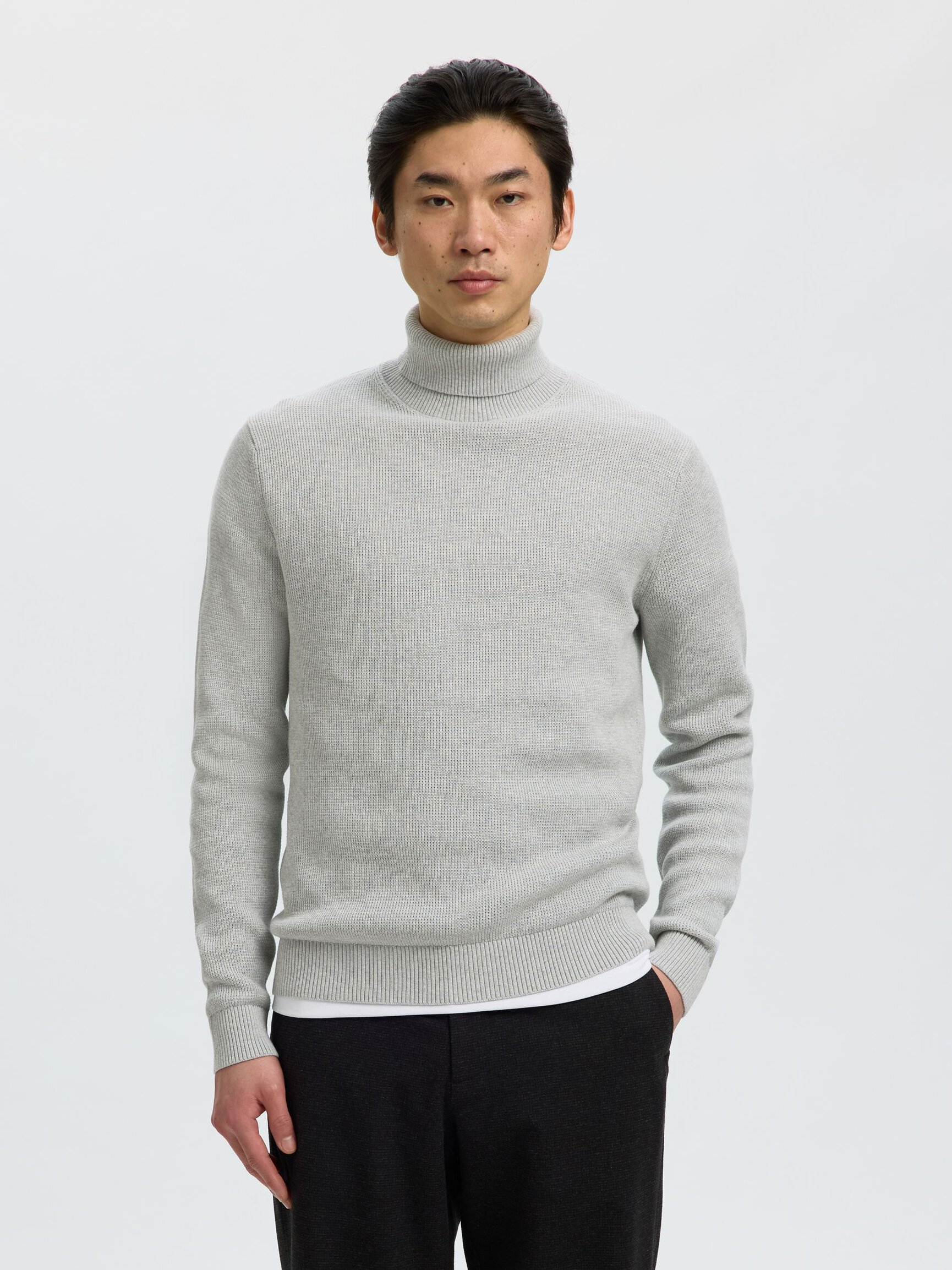 COTTON TURTLENECK