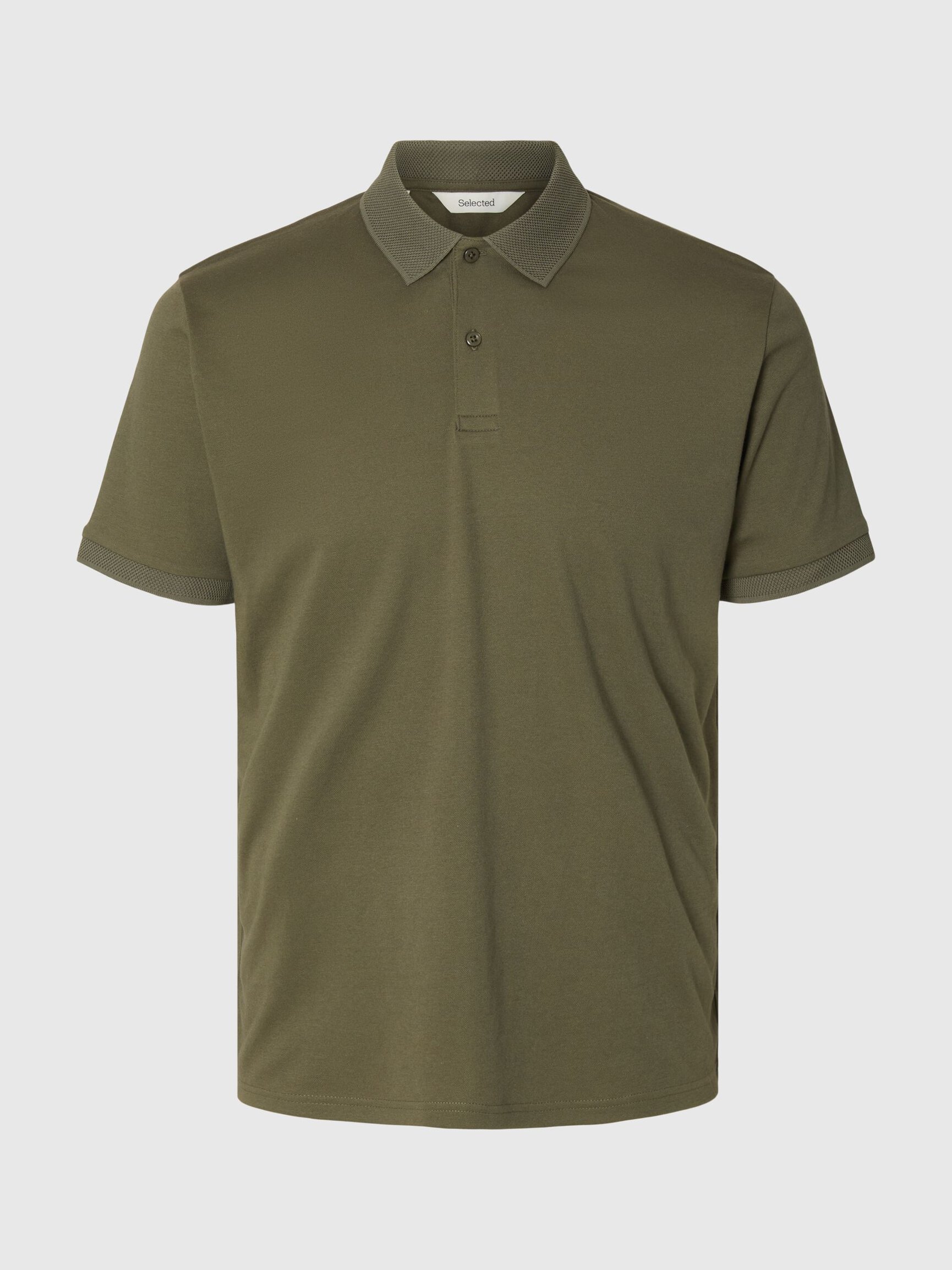 MANCHES COURTES POLO EN MAILLE
