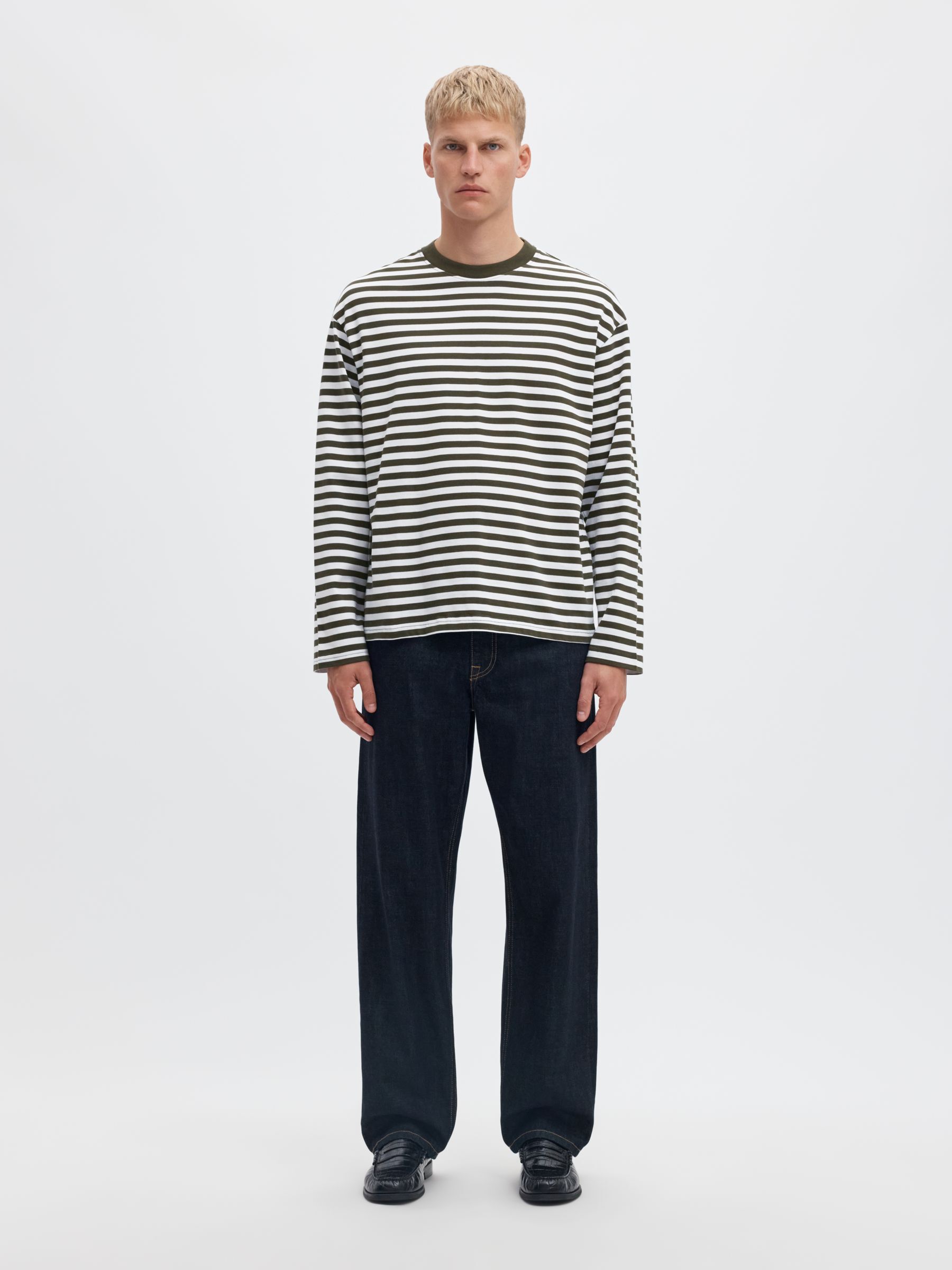 RELAXED FIT LONG-SLEEVED T-SHIRT