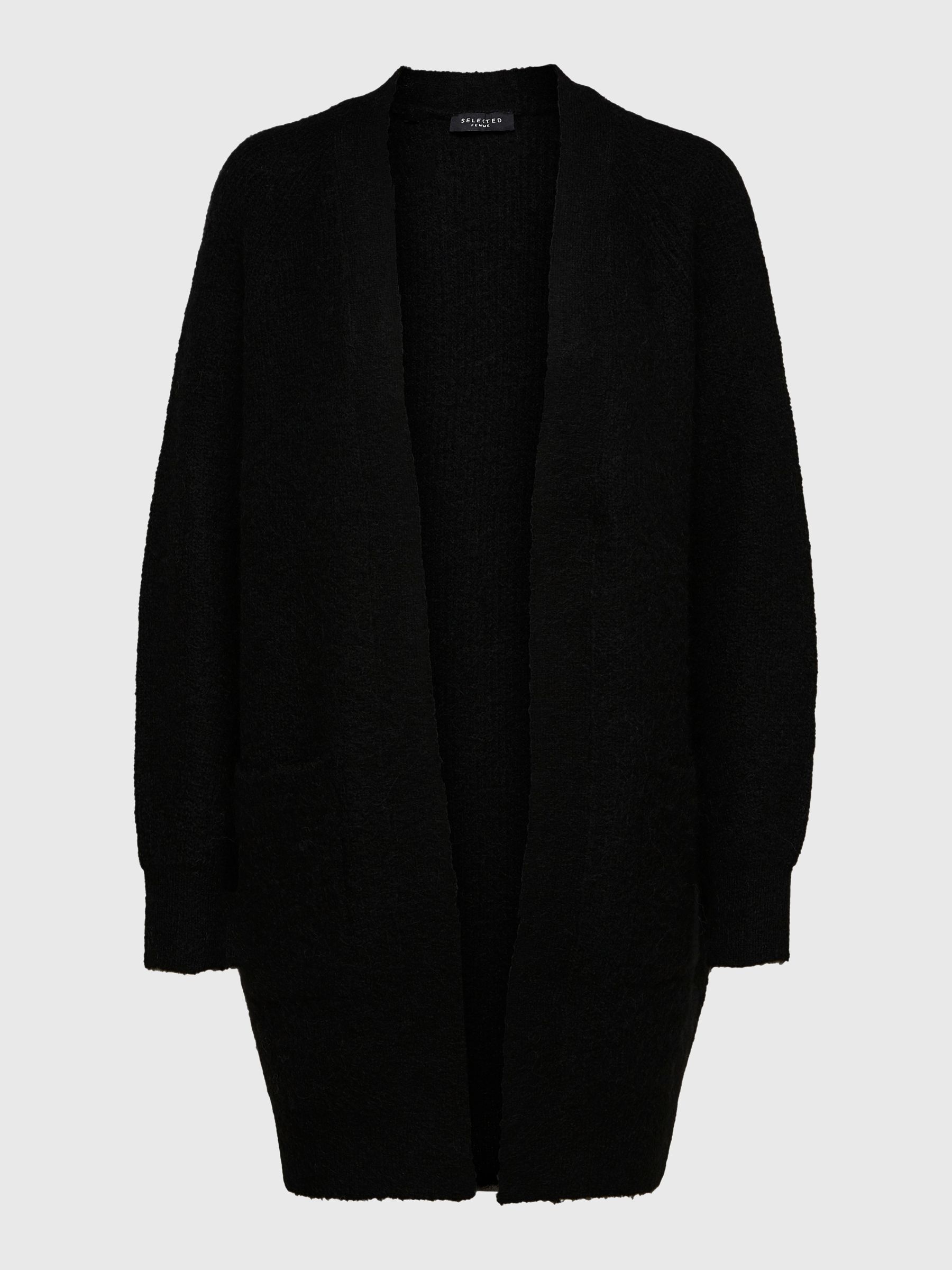 LANGE STRICKJACKE