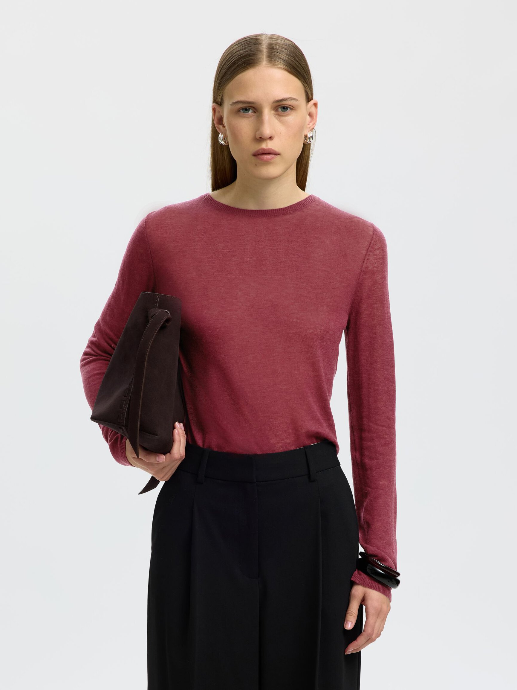 100% MERINO WOOL PULLOVER