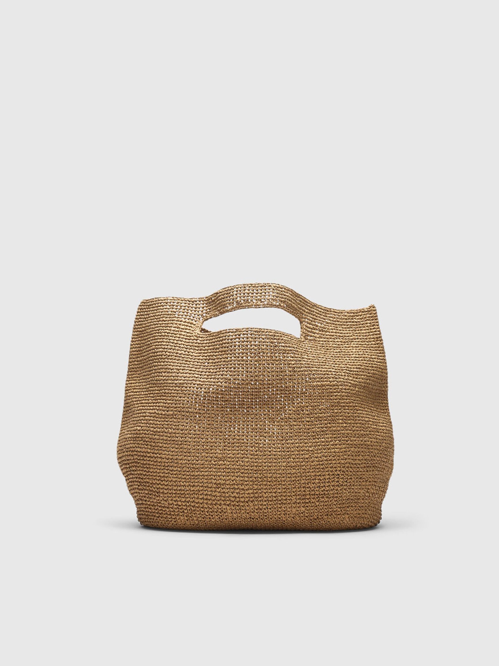 SQUARE STRAW BAG