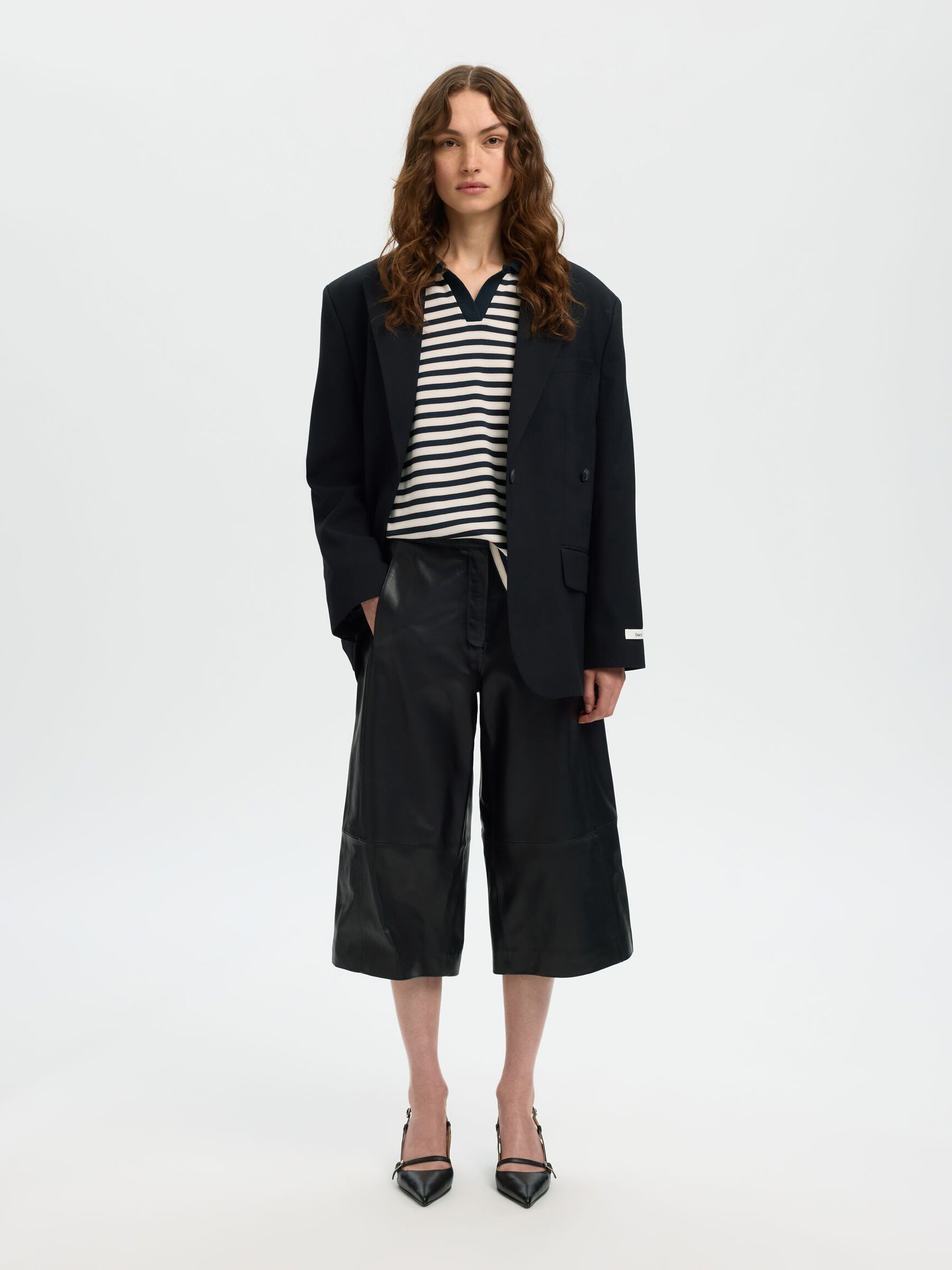 LEATHER CULOTTES