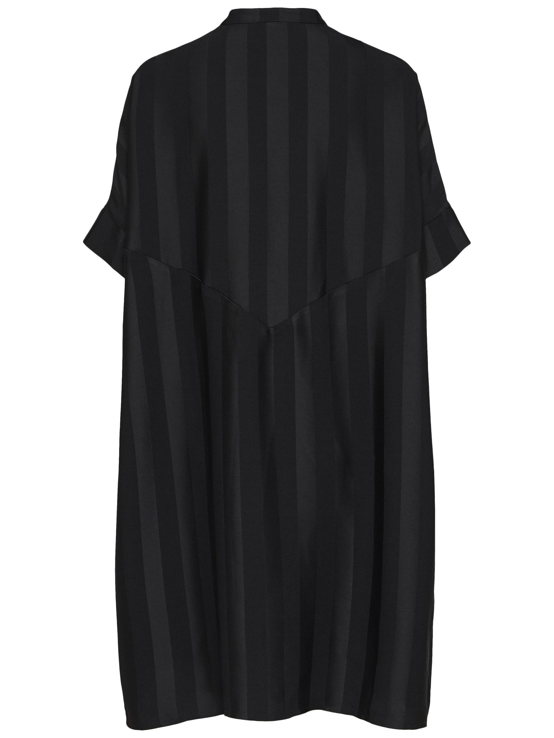 OVERSIZED SATIN MINI DRESS