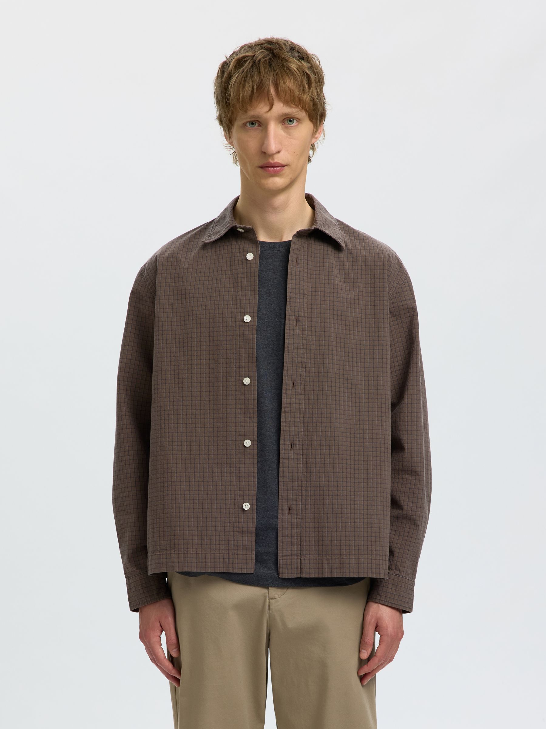 RELAXED FIT LONG SLEEVED SHIRT