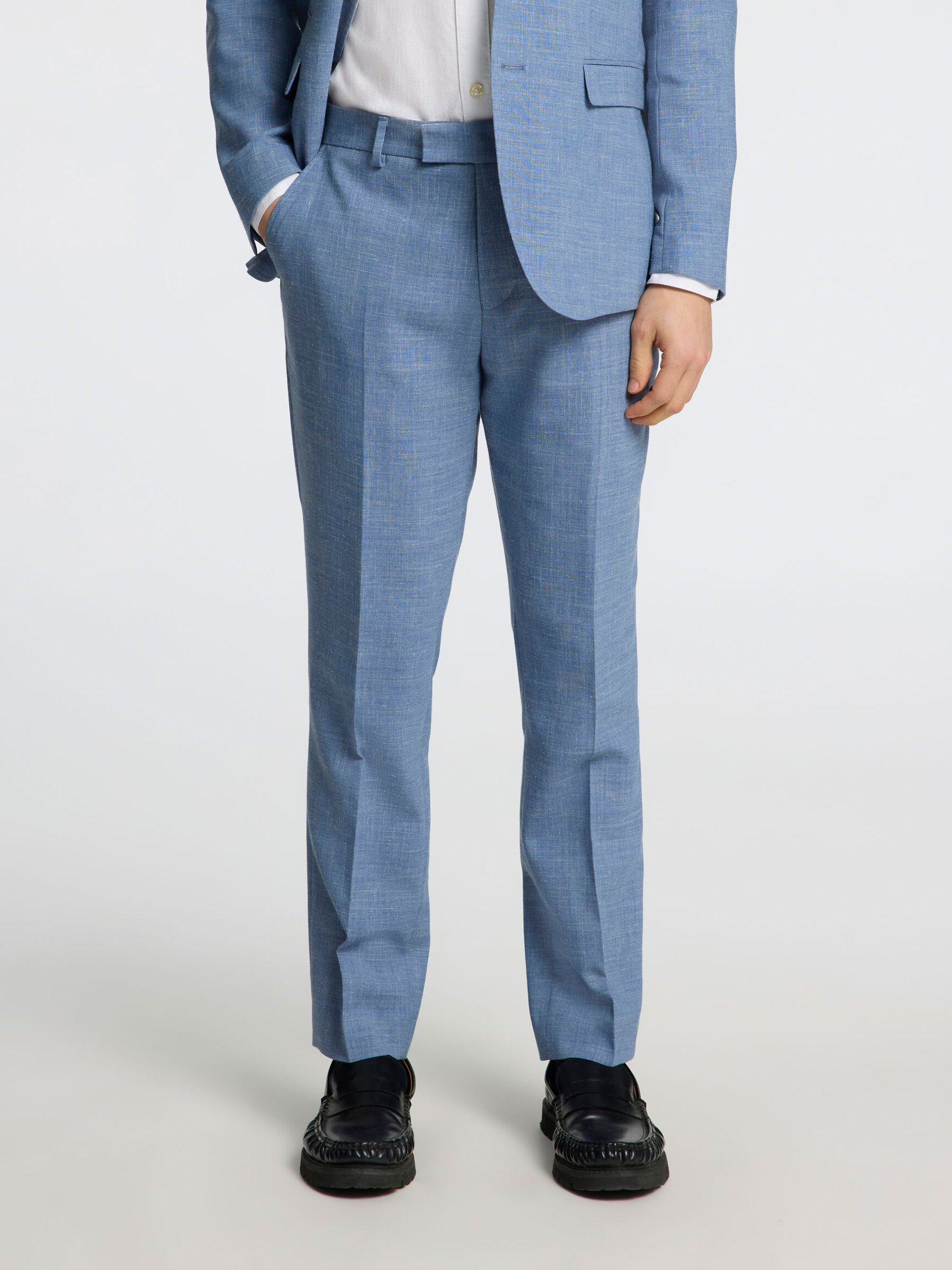 SLIM FIT SUIT TROUSERS