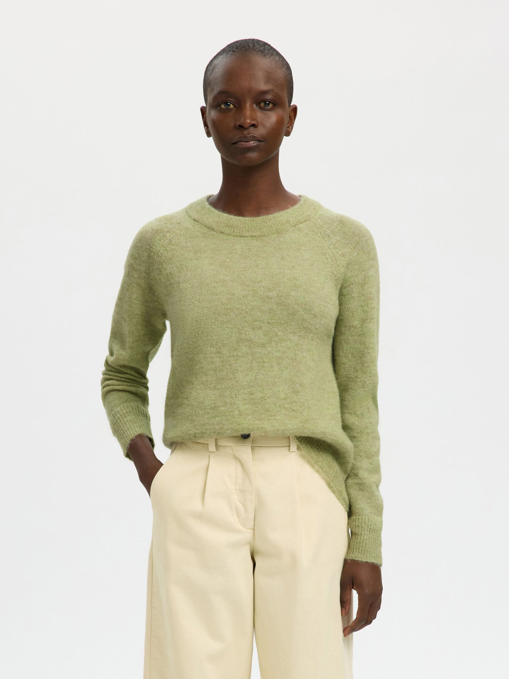 WOOL BLEND JUMPER