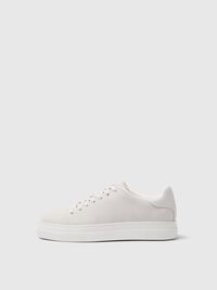 CHUNKY SUEDE  TRAINERS, White, highres
