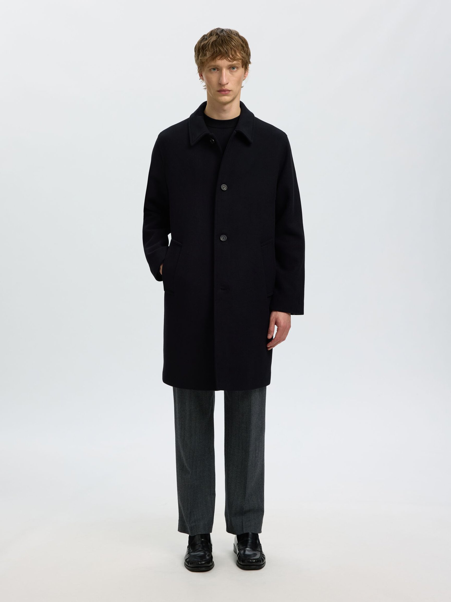 WOOL BLEND COAT