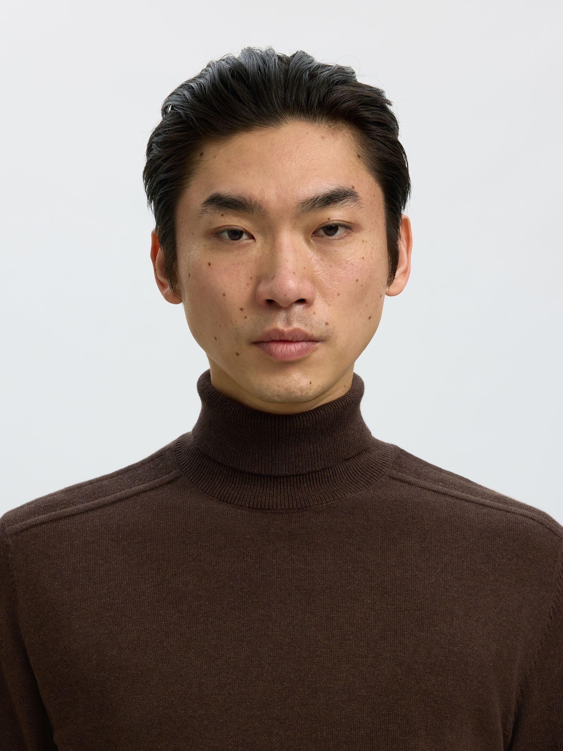LANGÆRMET RULLEKRAVE PULLOVER