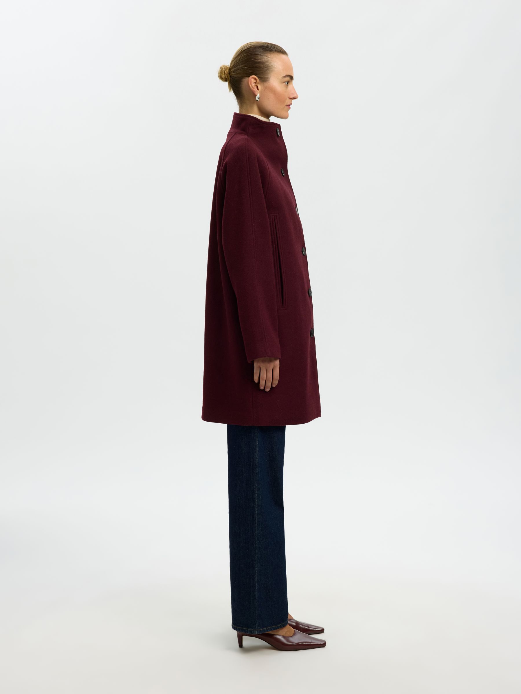 WOOL BLEND COAT