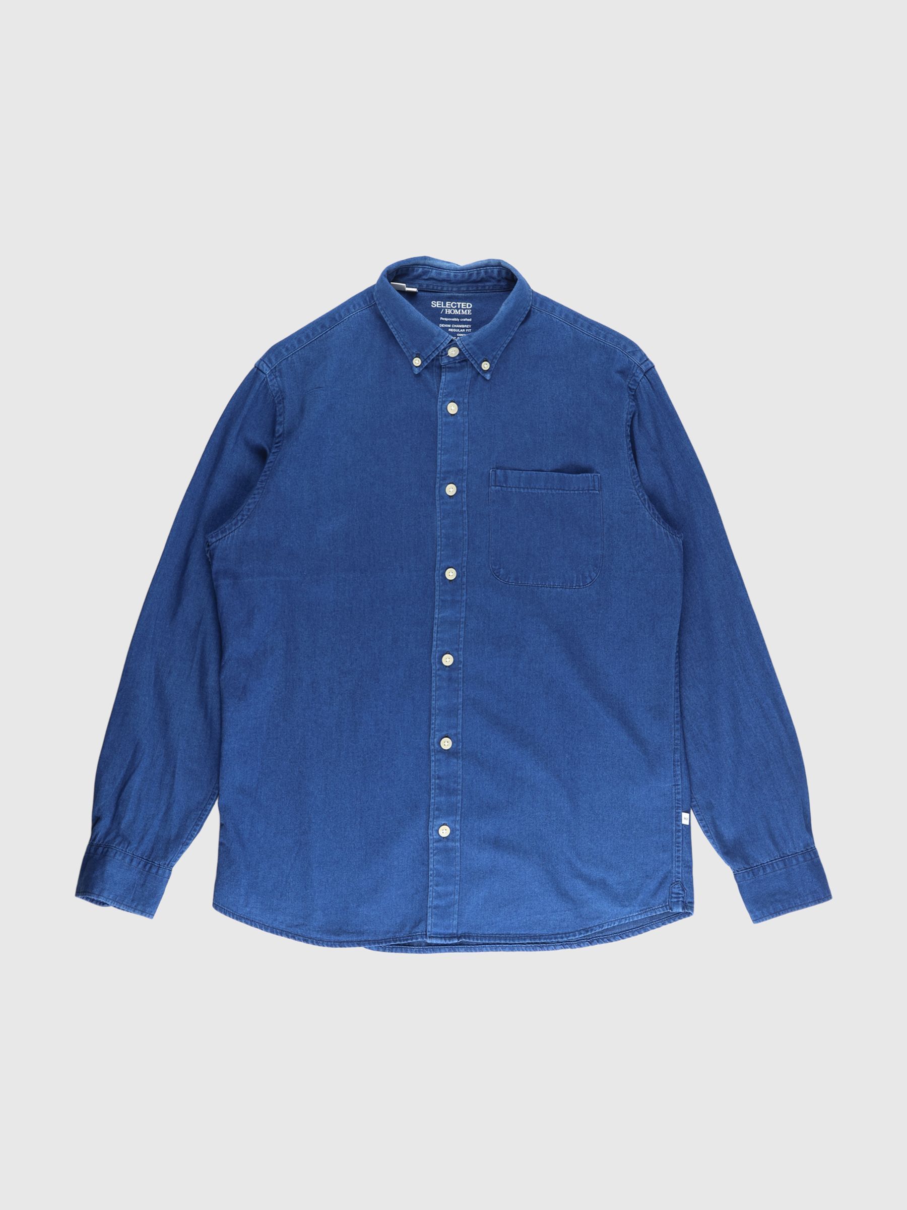 BUTTON-DOWN DENIMSKJORTE