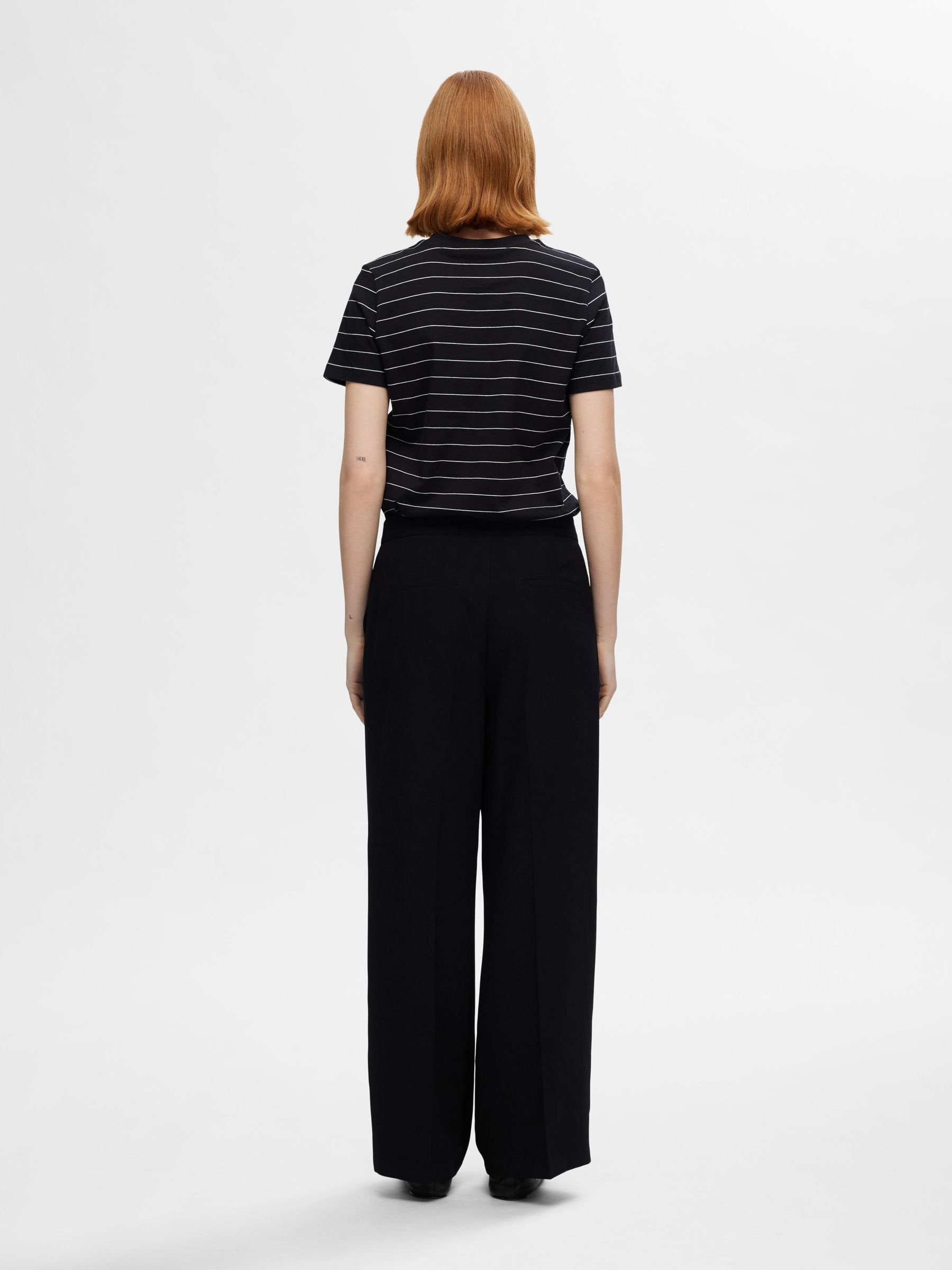 STRIPED COTTON T-SHIRT