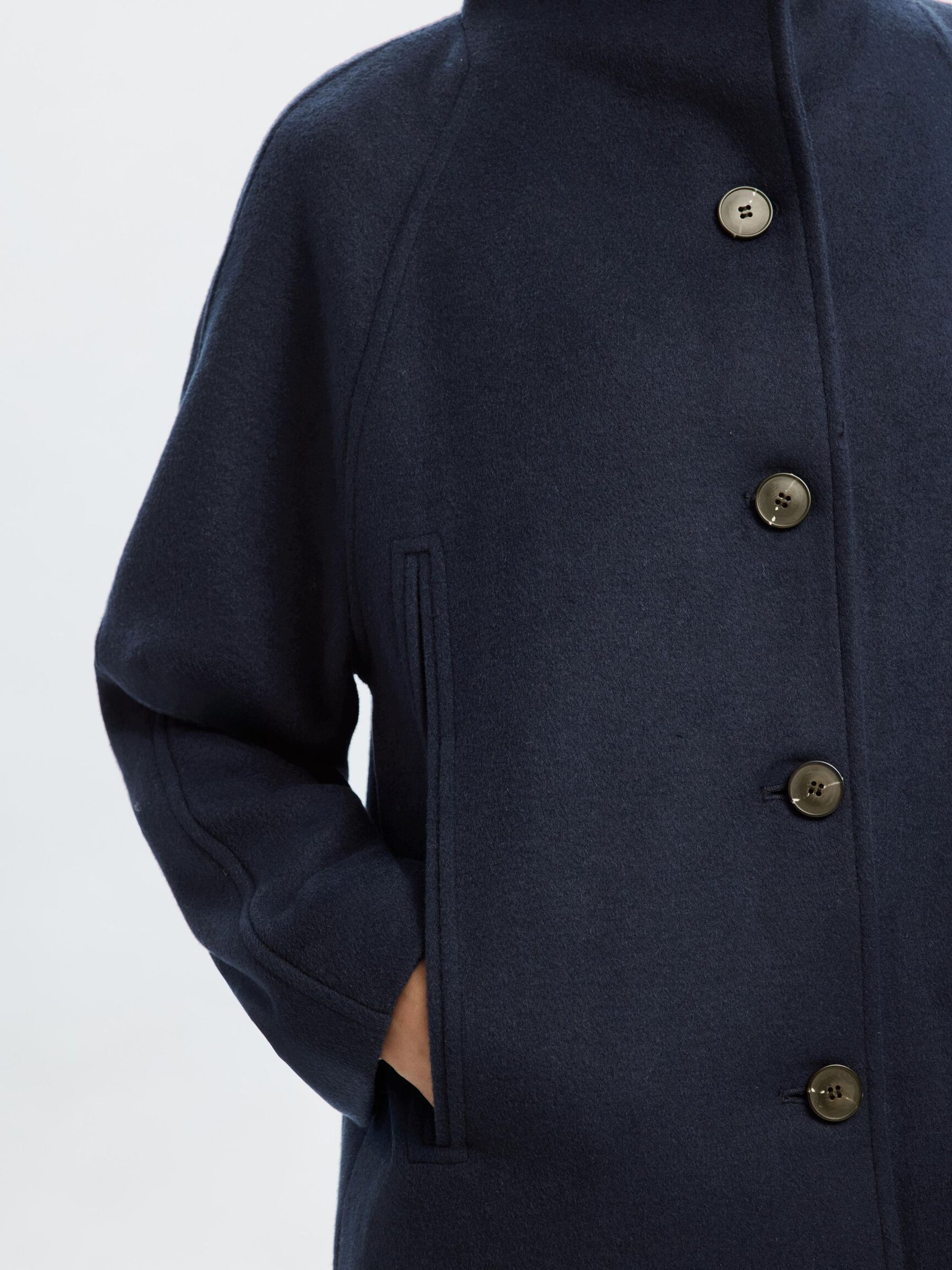 WOOL BLEND COAT